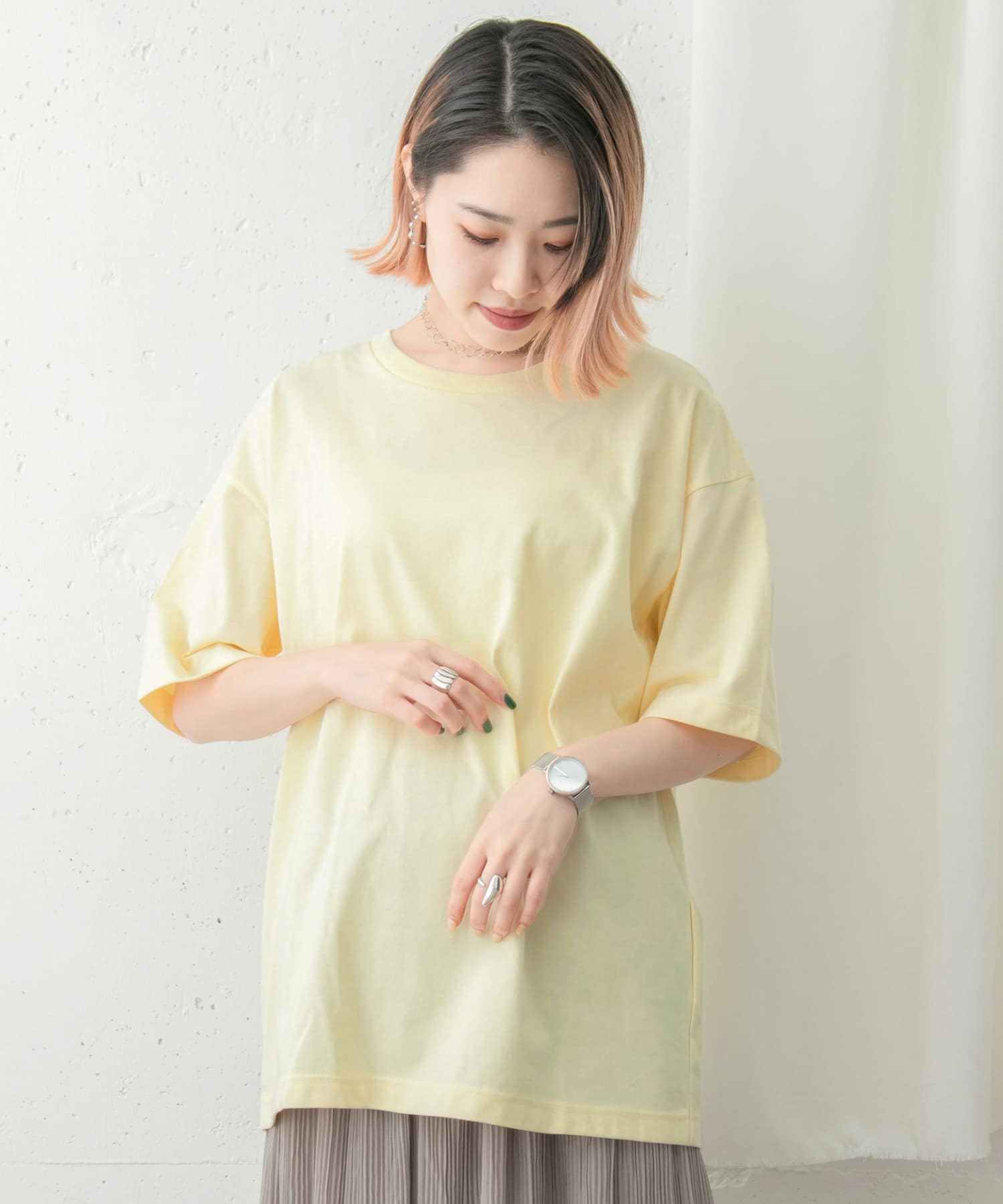 身長：155cm サイズ：FREE