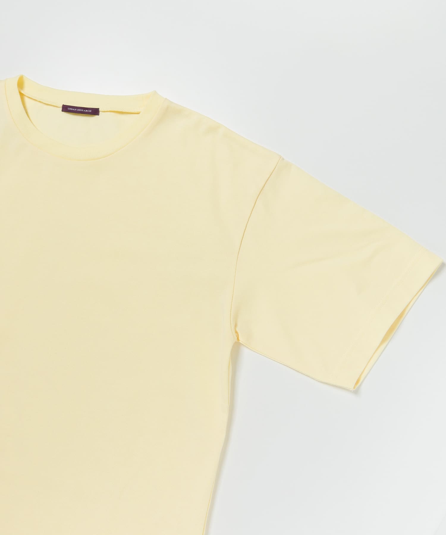 UR TECH天竺オーバーサイズTシャツ∴ L.YEL FREE