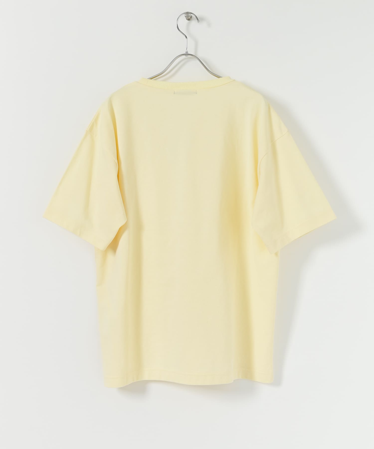 UR TECH天竺オーバーサイズTシャツ∴ L.YEL FREE