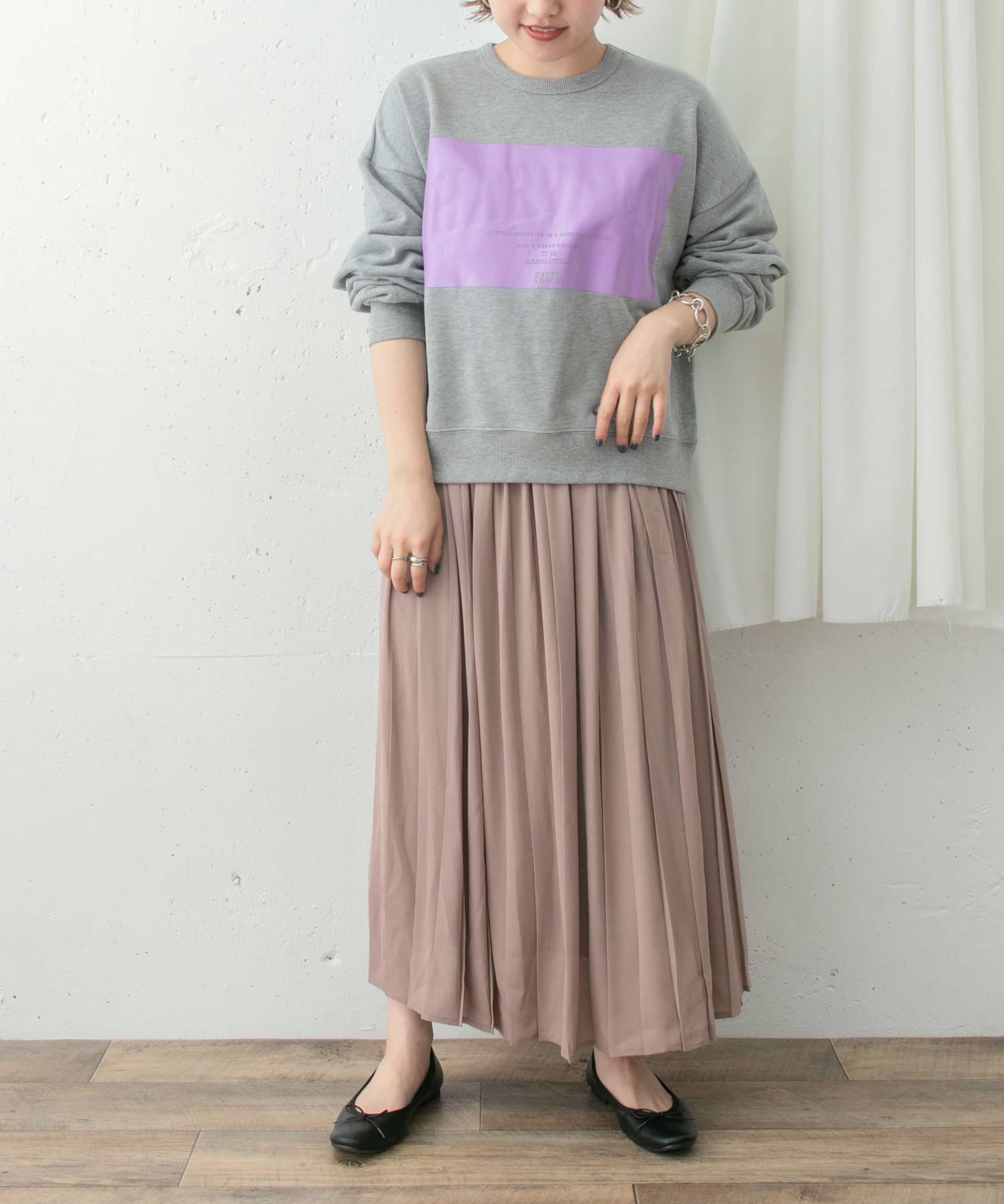 身長：155cm サイズ：FREE