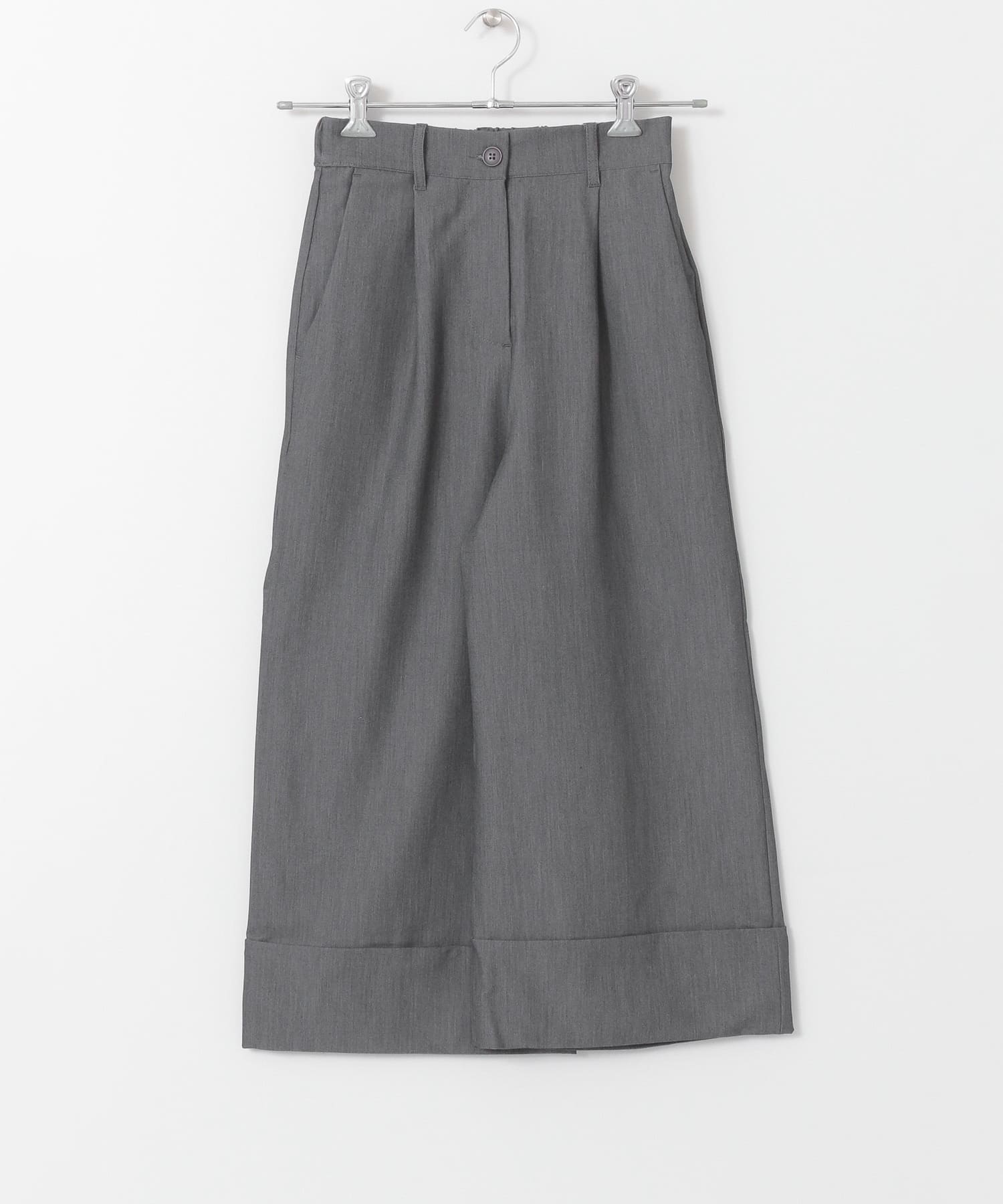 TRストレッチワイドパンツ∴ GRY S