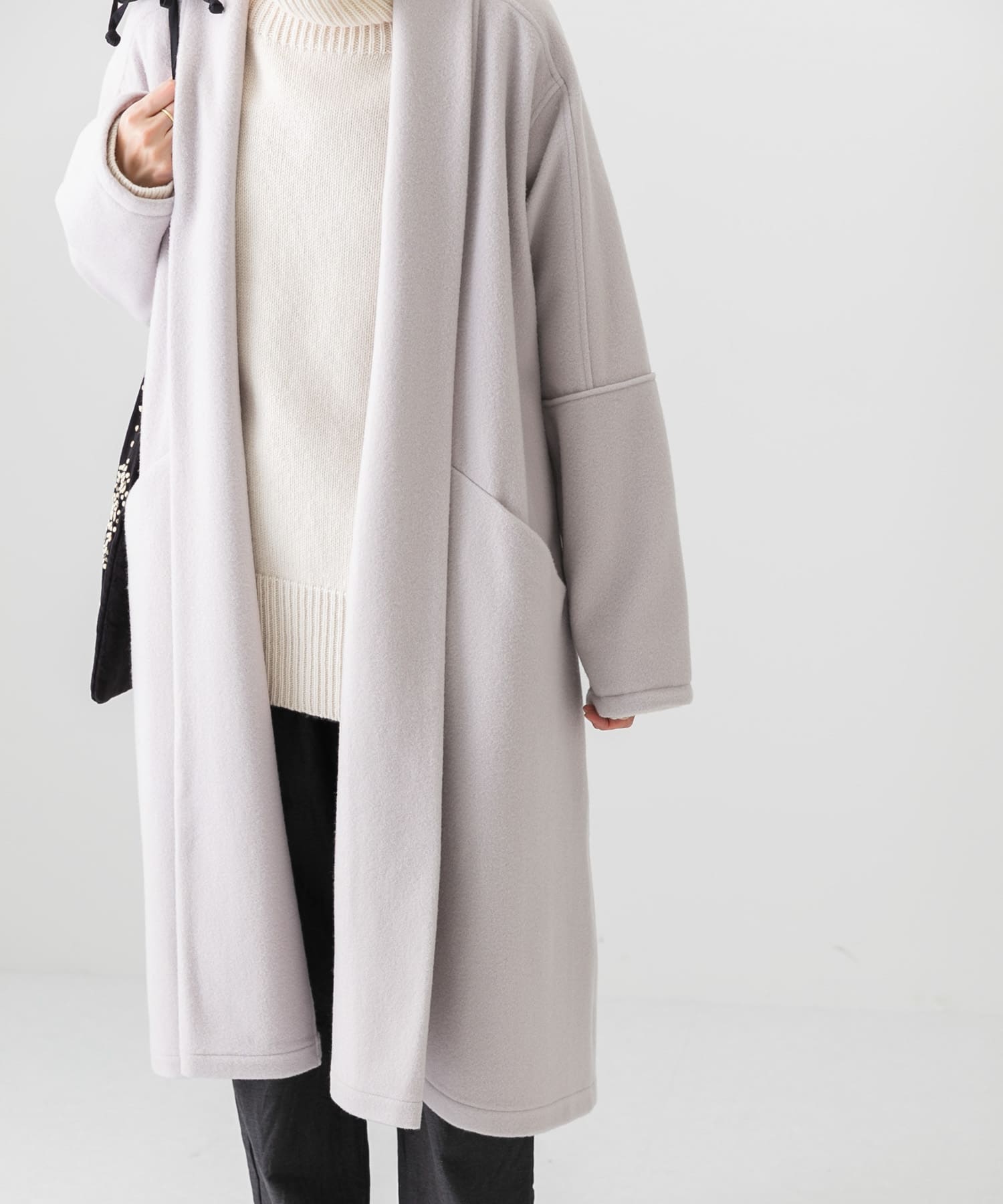 mittan. 半纏コート　ロング ウール　カシミヤ MITTAN -半纏ロングコート- | twelve blog