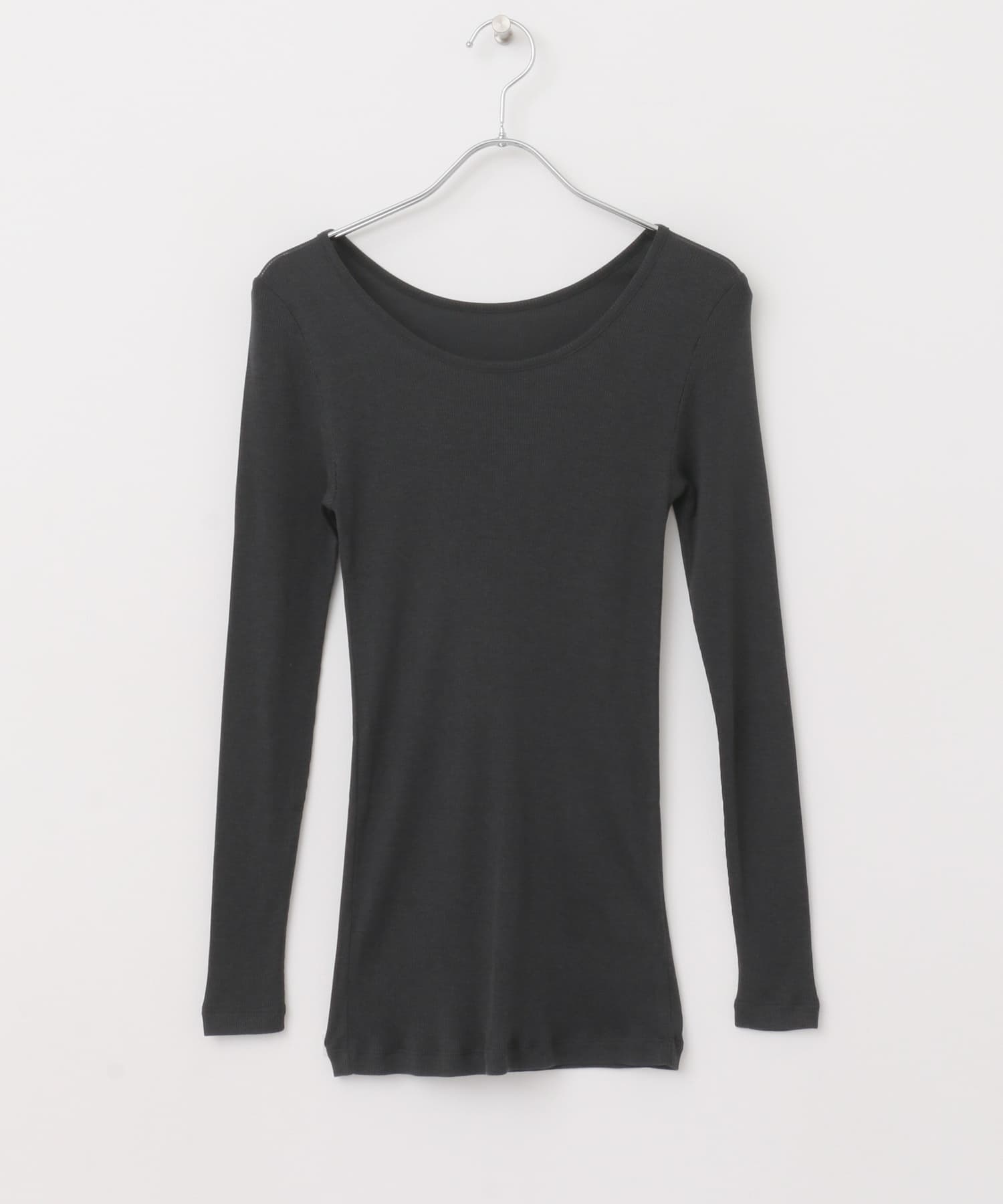 シルクテレコプルオーバー CHARCOAL FREE