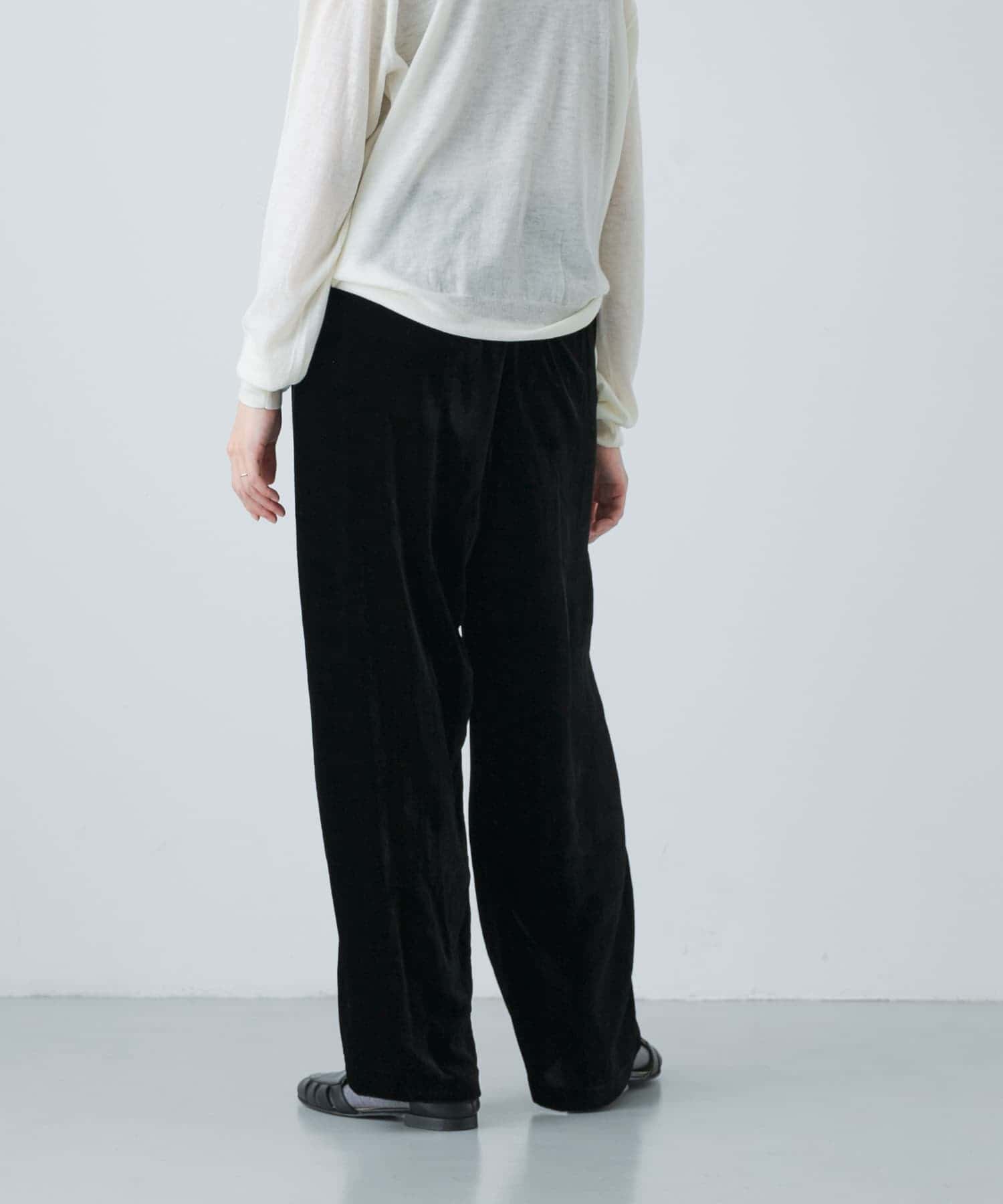 レーヨンシルクベルベットパンツ(FREE BLACK): ボトム｜URBAN RESEARCH
