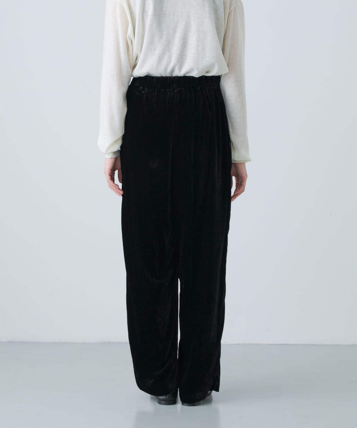 レーヨンシルクベルベットパンツ(FREE BLACK): ボトム｜URBAN RESEARCH