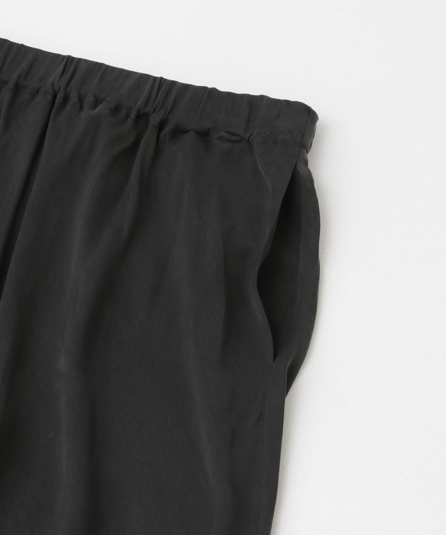 キュプラスカート CHARCOAL 1