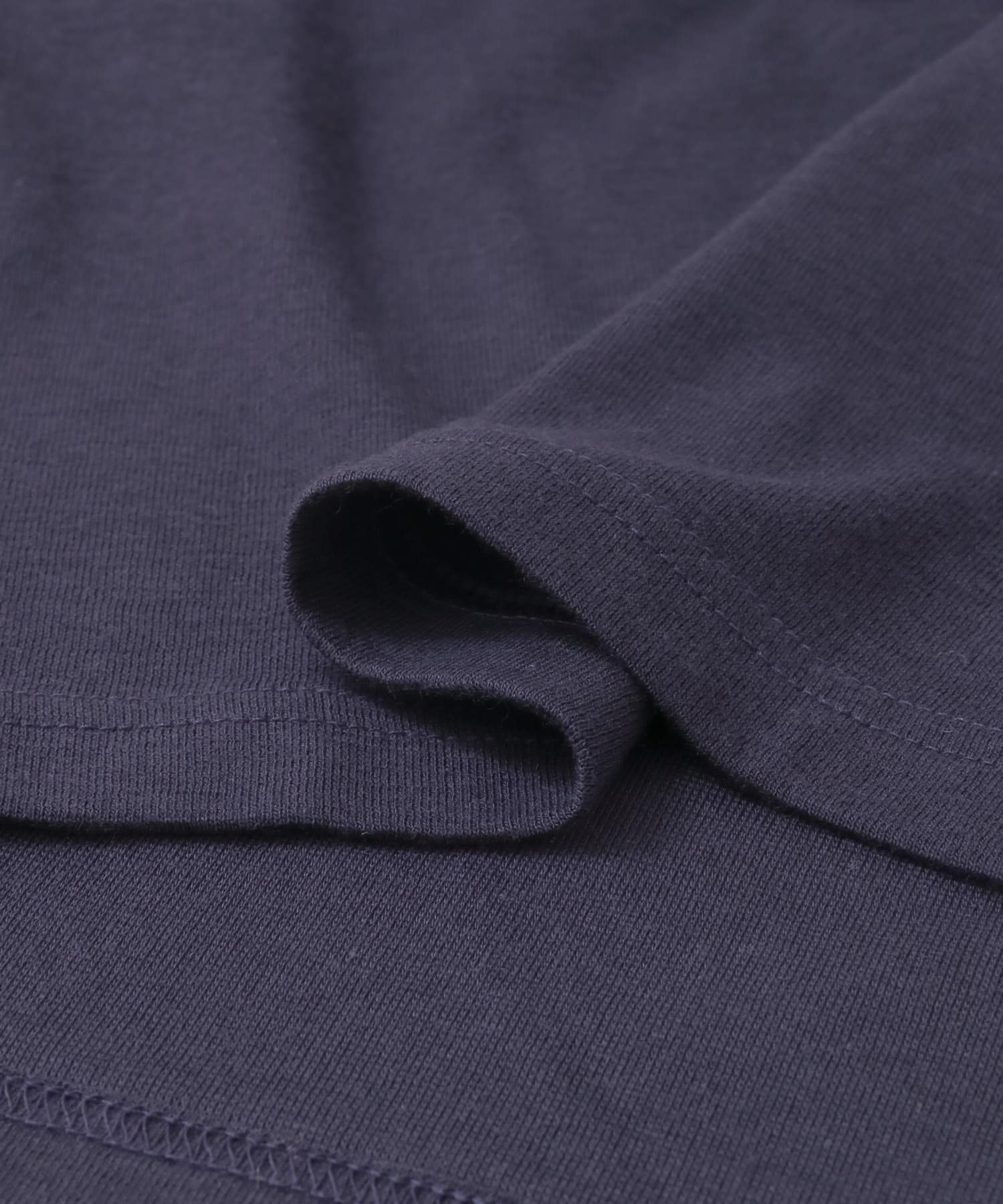 ボートネックロングカットソー NAVY FREE