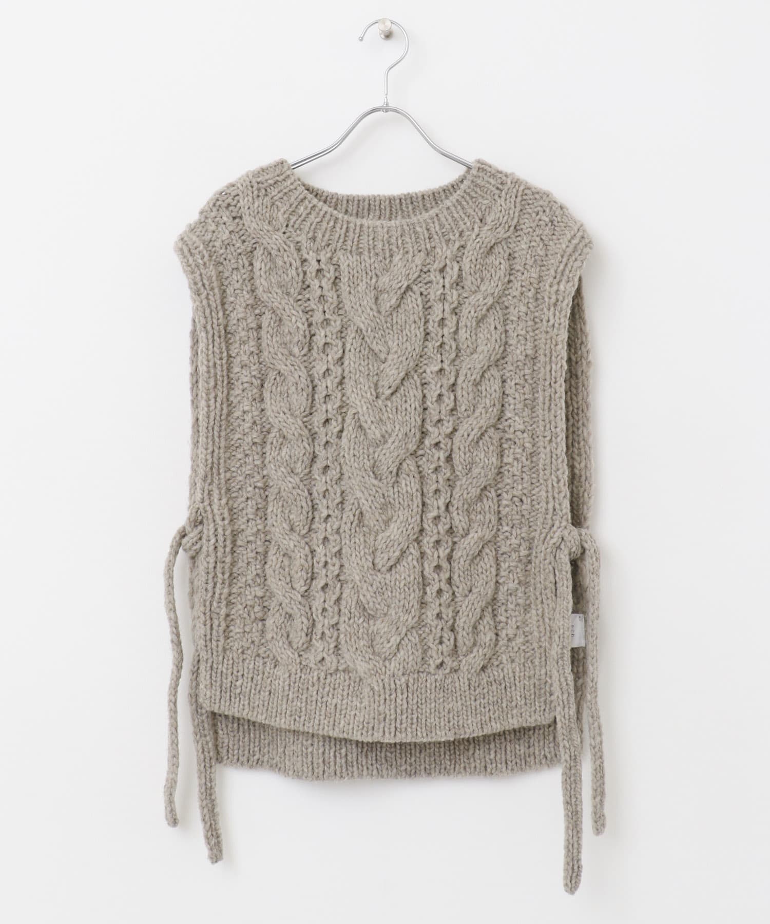 ペルーアランニットベスト GRAY FREE