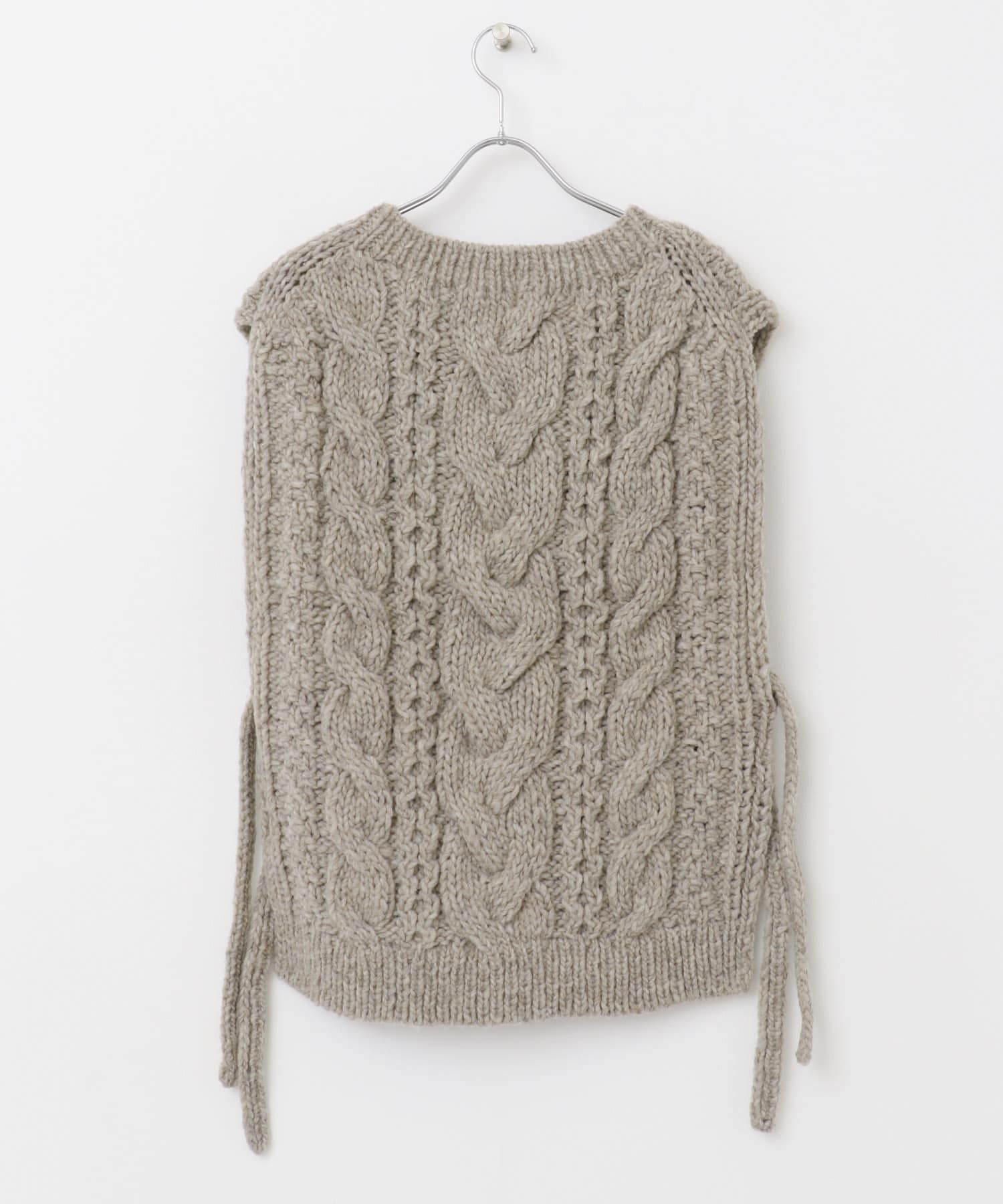 ペルーアランニットベスト GRAY FREE