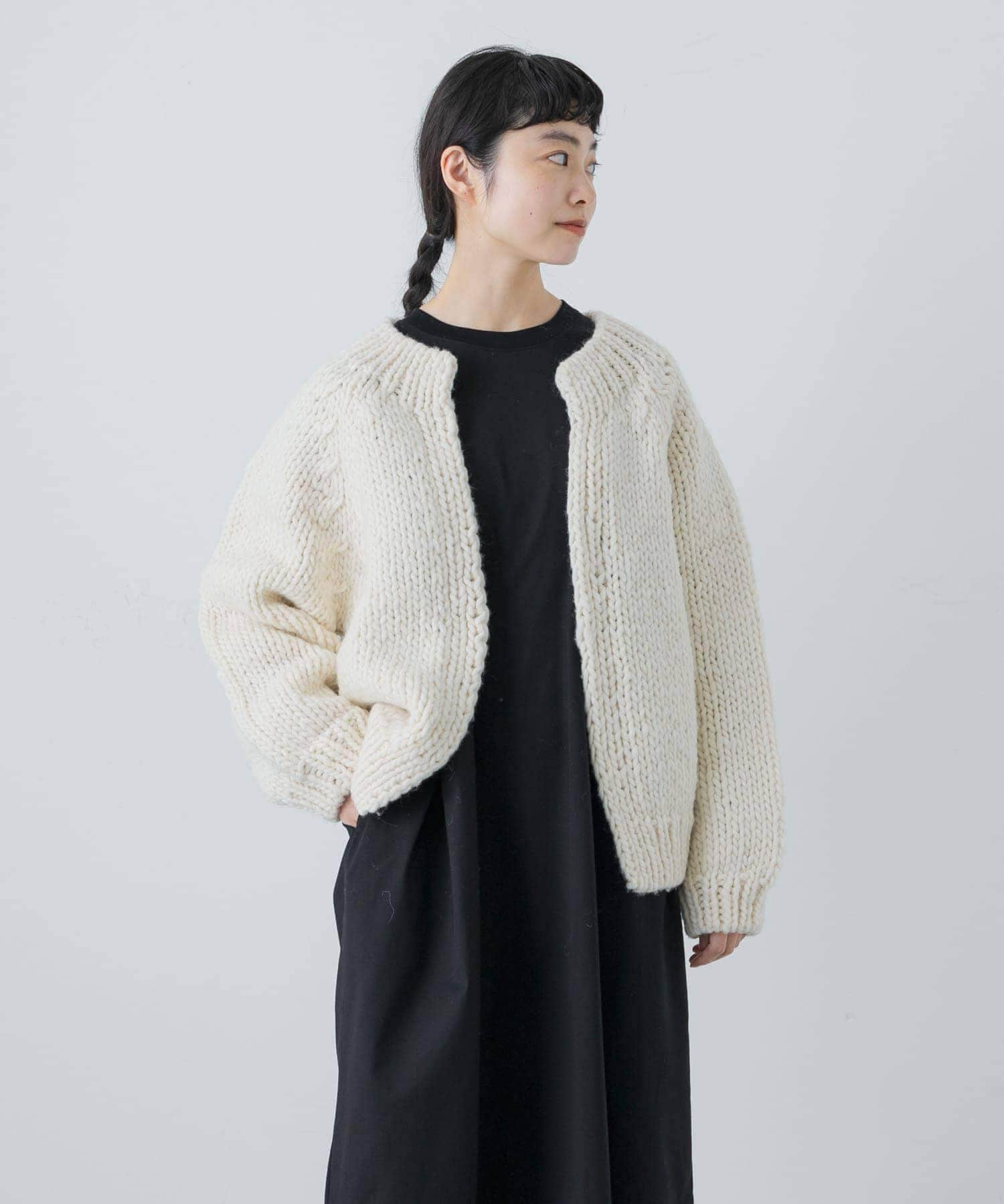 ペルーローゲージカーディガン