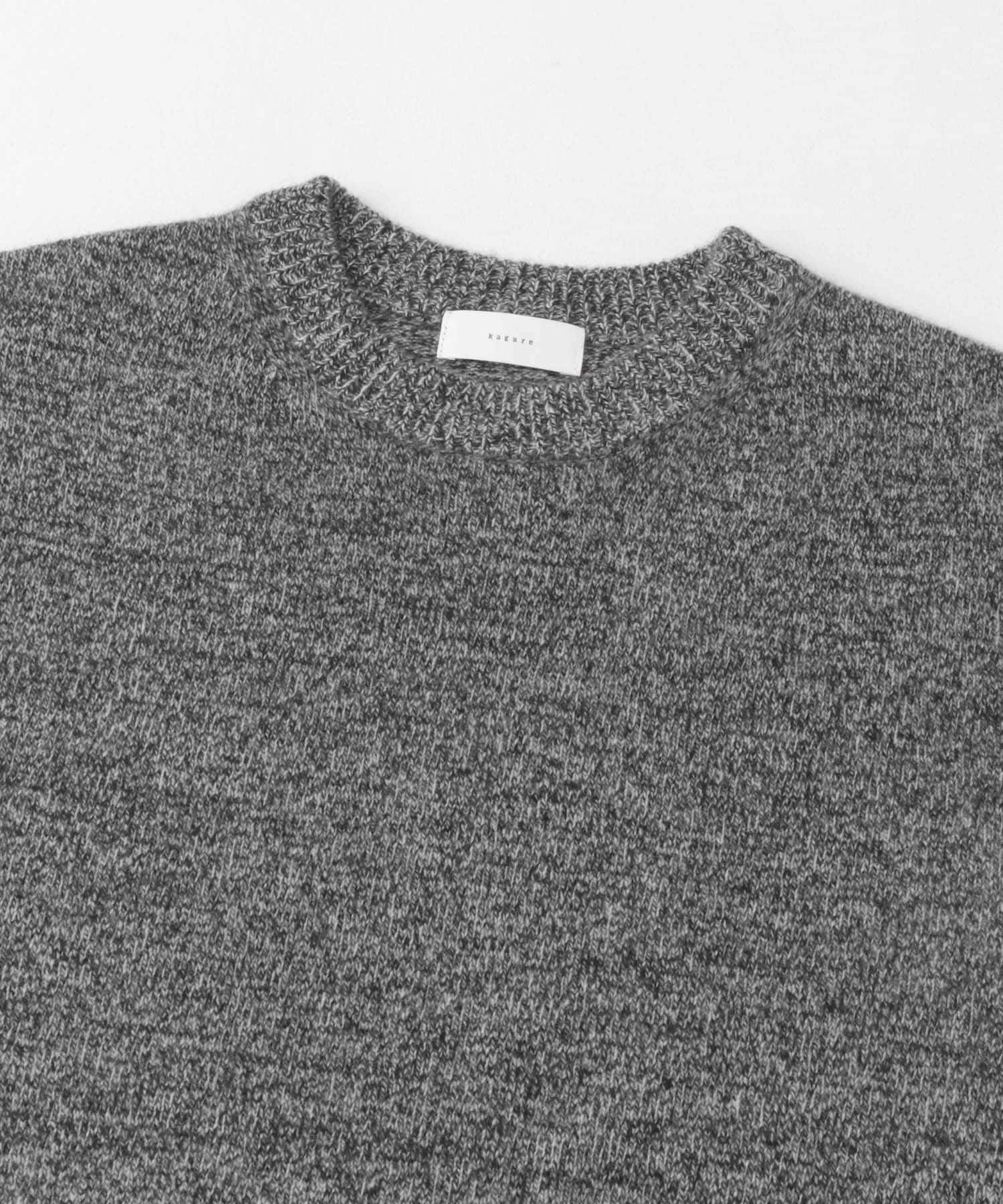 ハミルトンウールクルーネックニット MRG GRAY FREE