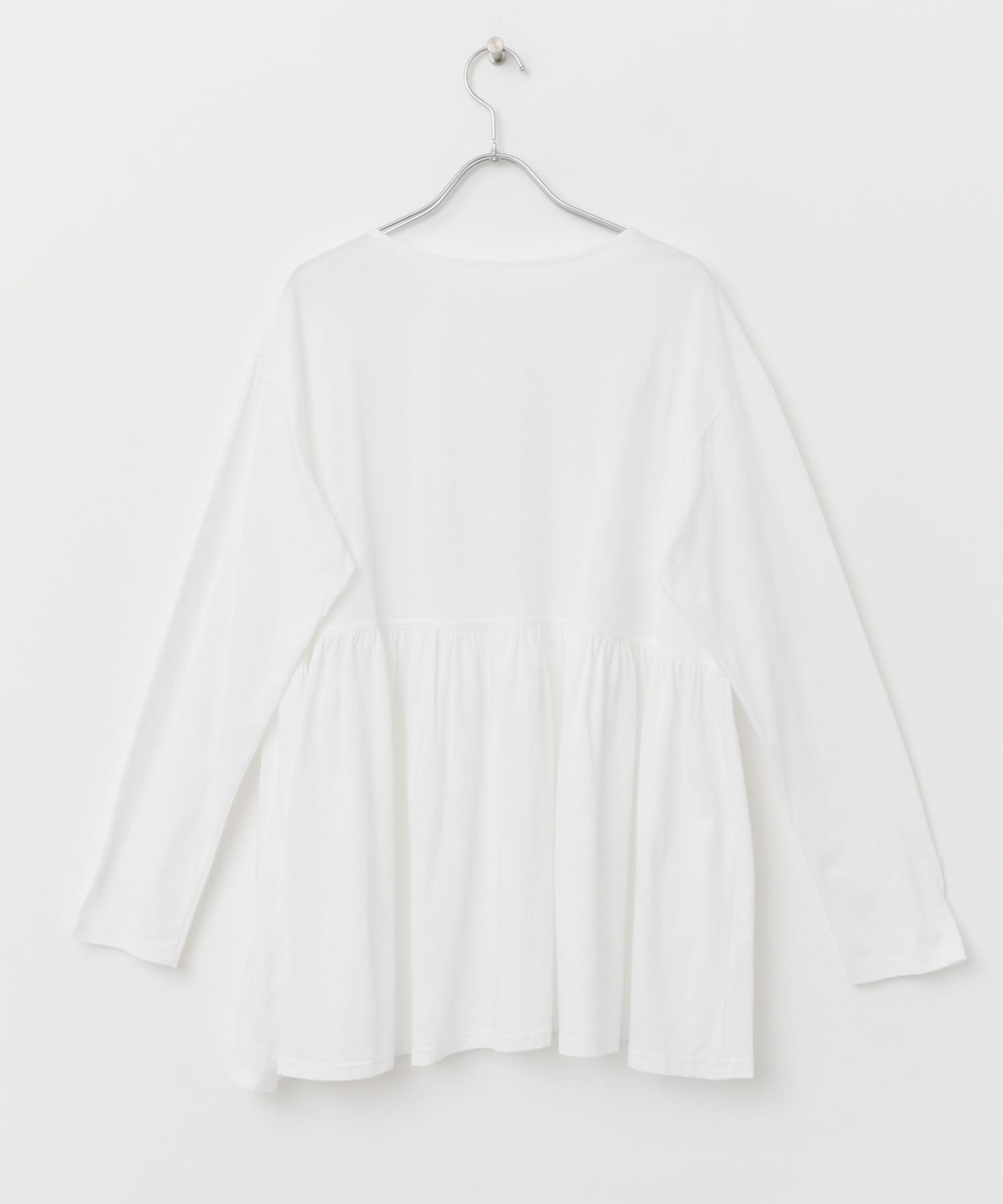 ウエストギャザープルオーバー WHITE FREE