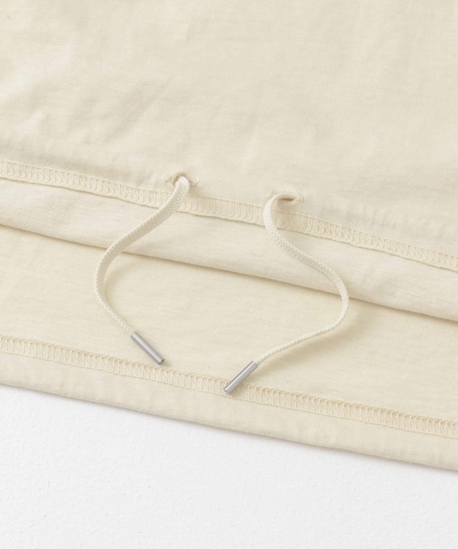 オーガニックコットンドロストカットソー BEIGE FREE