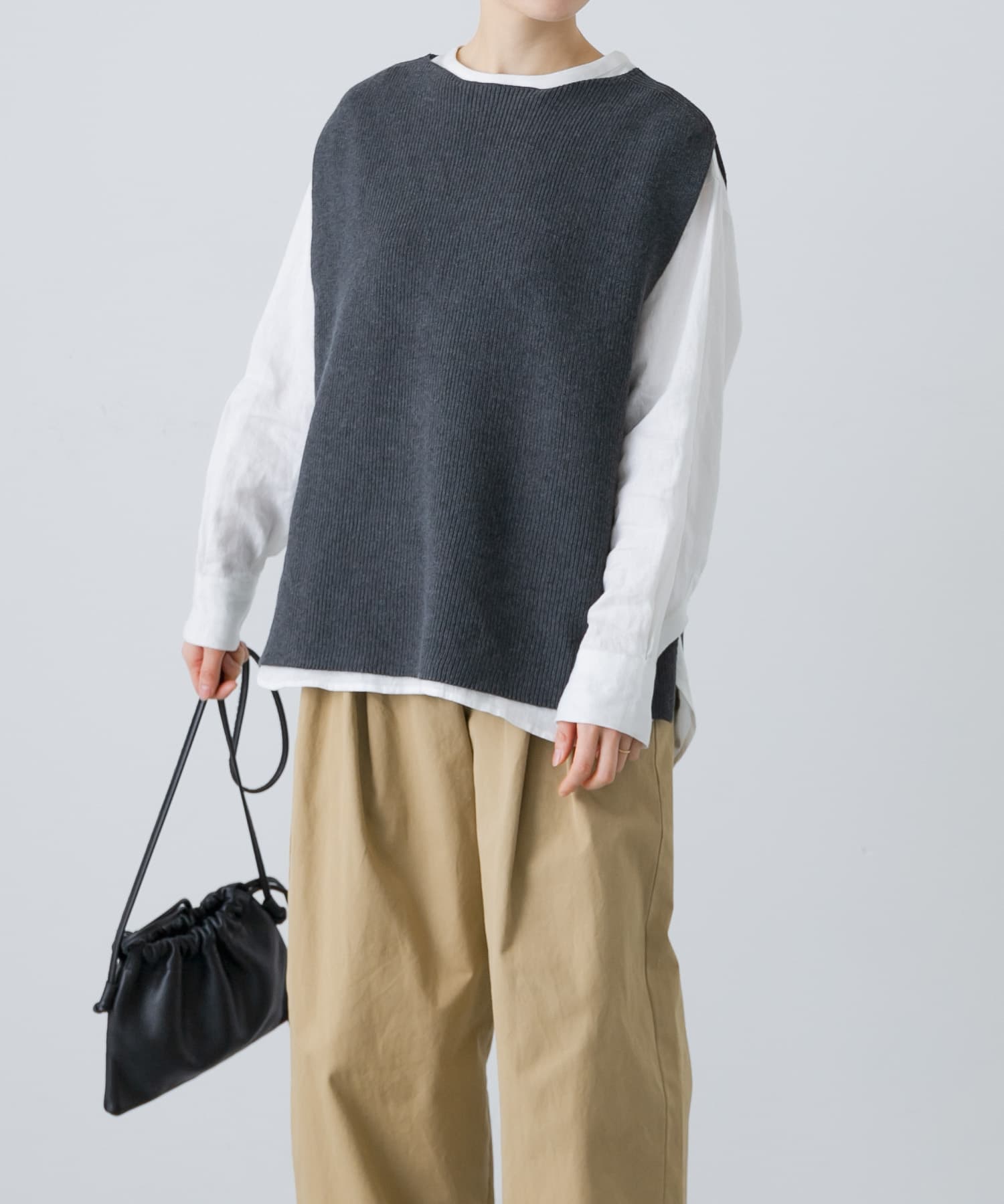 身長：163cm サイズ：FREE