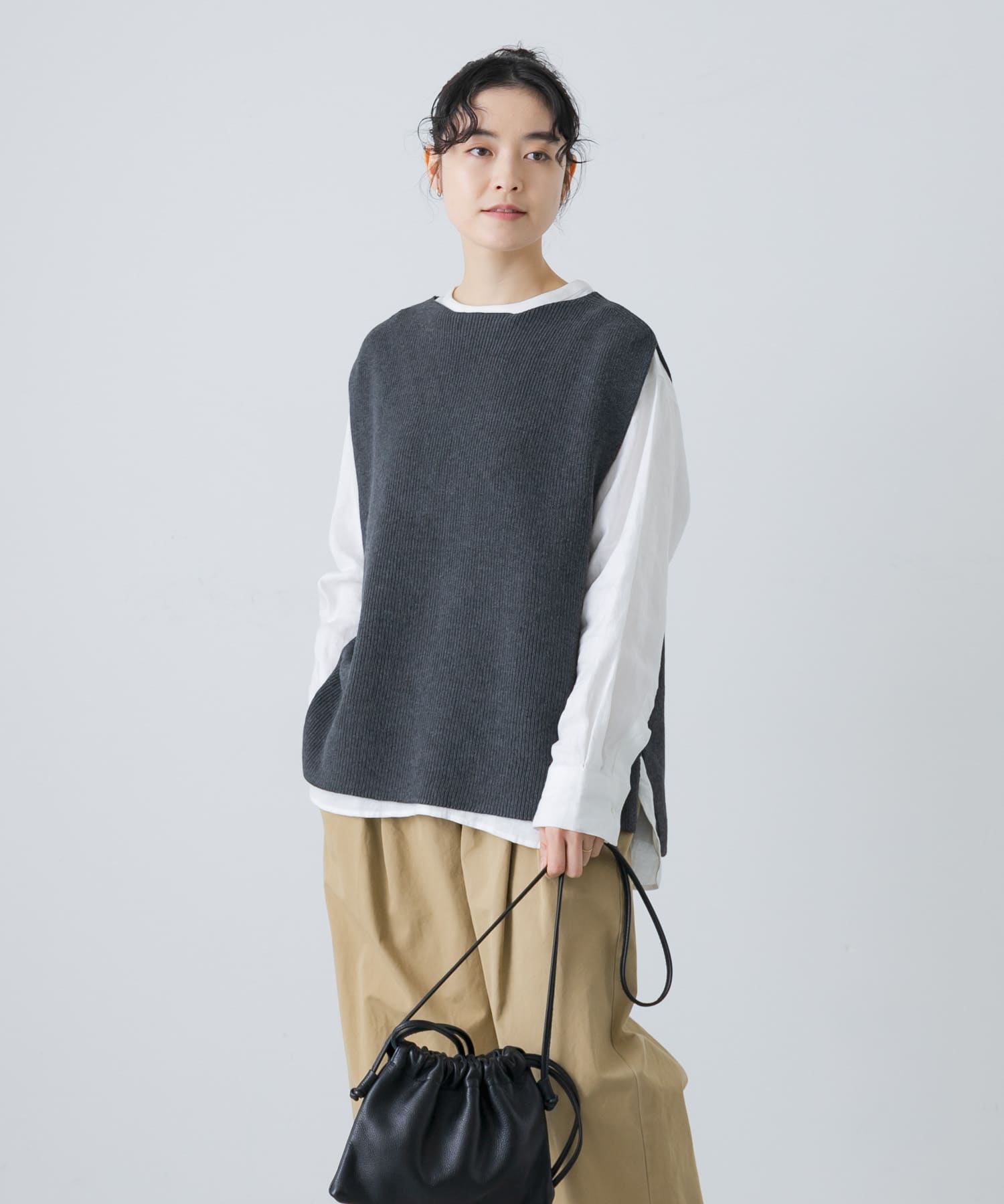 身長：163cm サイズ：FREE