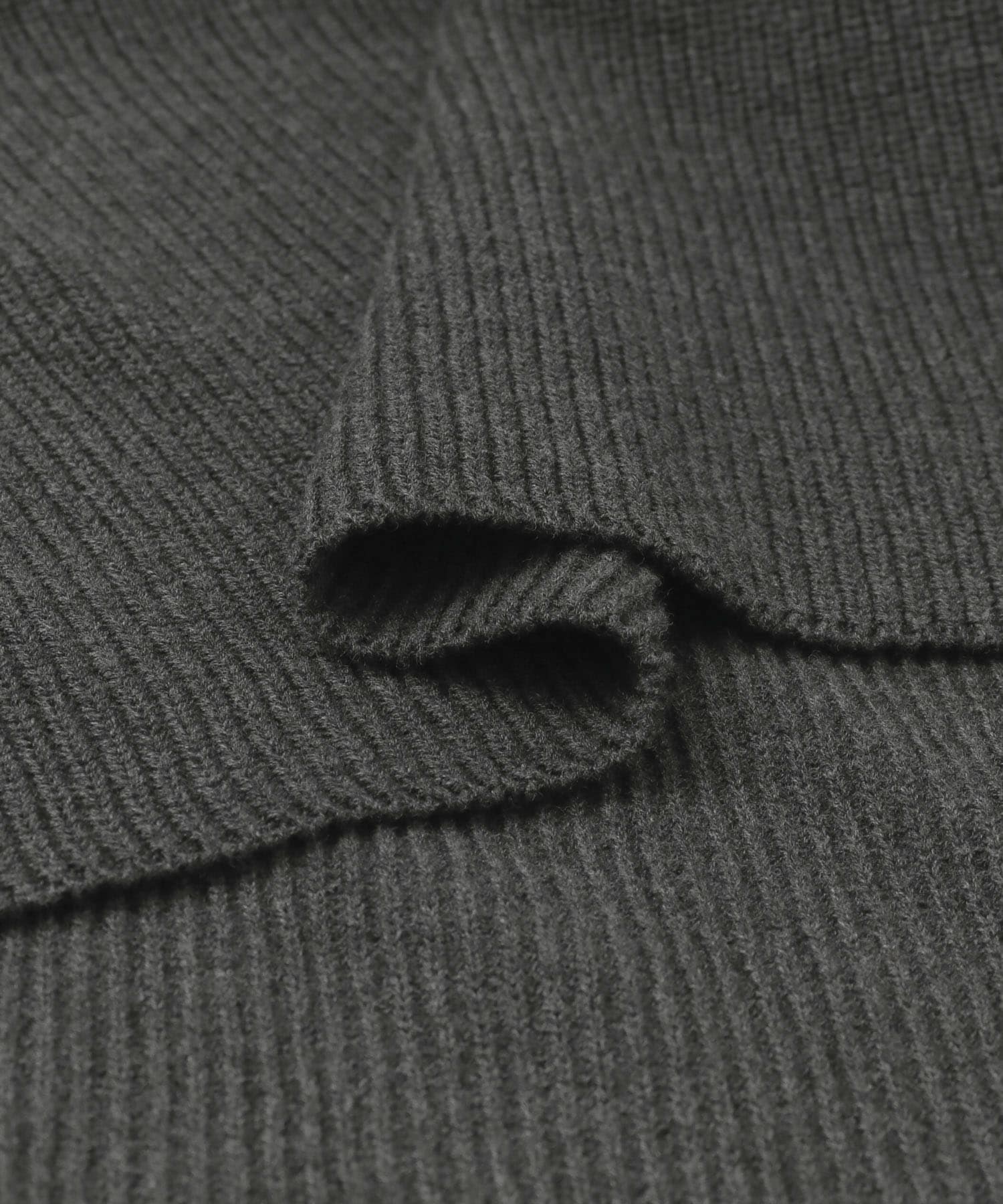 ドライコットンニットベスト CHARCOAL FREE