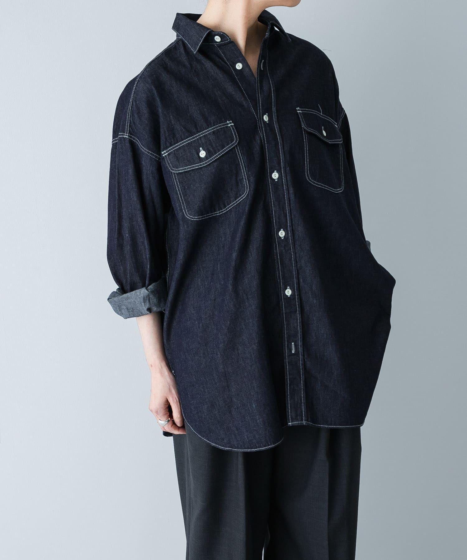 デニムワークシャツ(FREE INDIGO): トップス｜URBAN RESEARCH公式