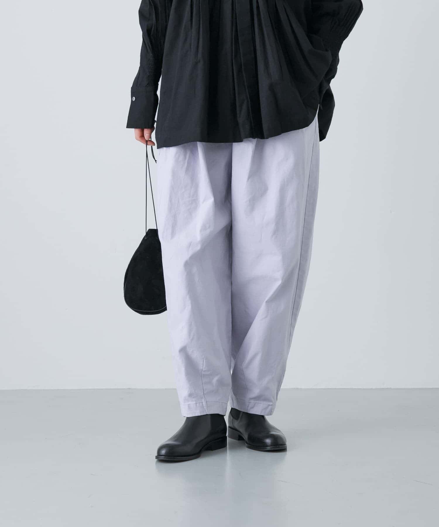 カラーコクーンパンツ