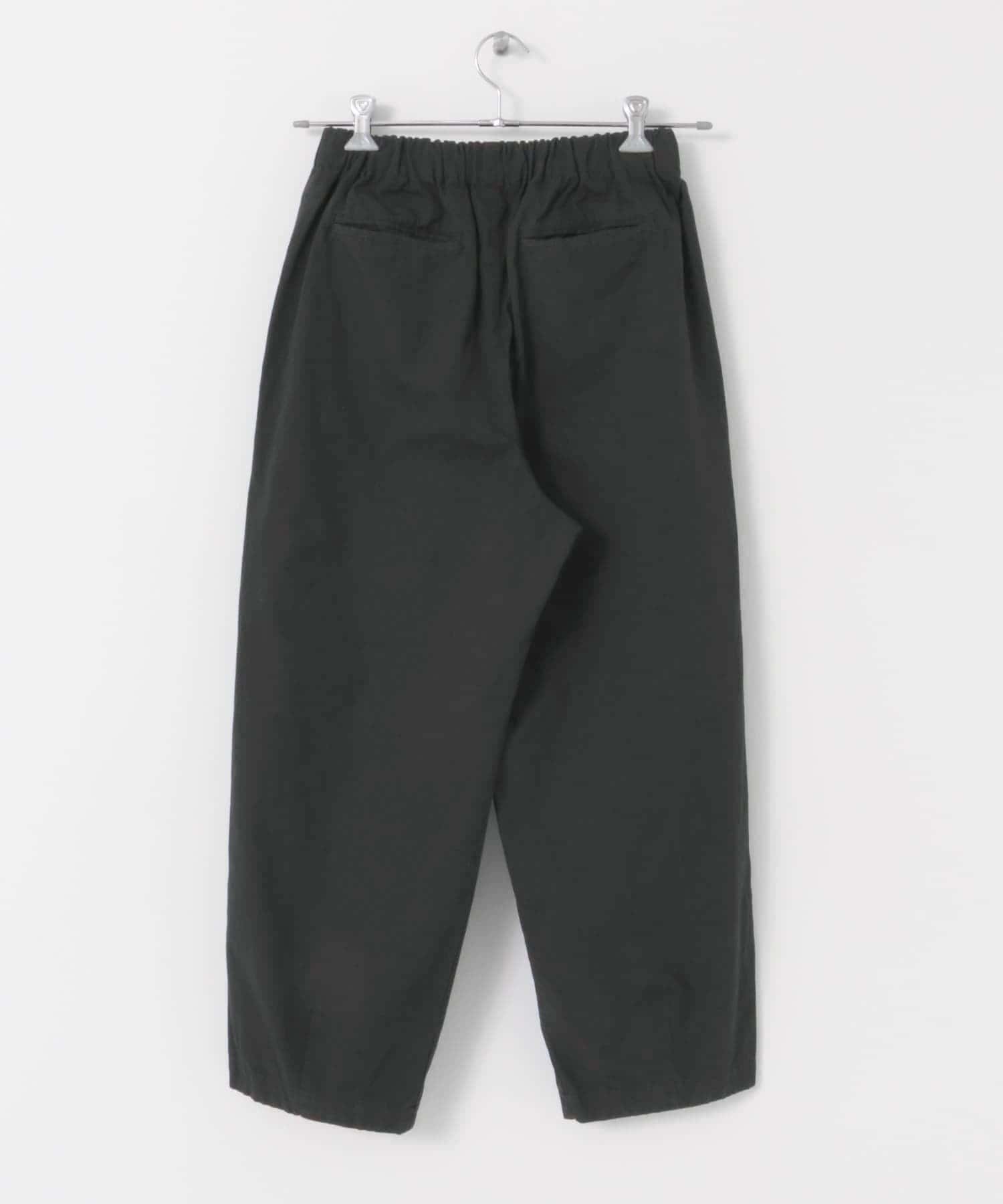 コットンクロップドパンツ BLACK FREE