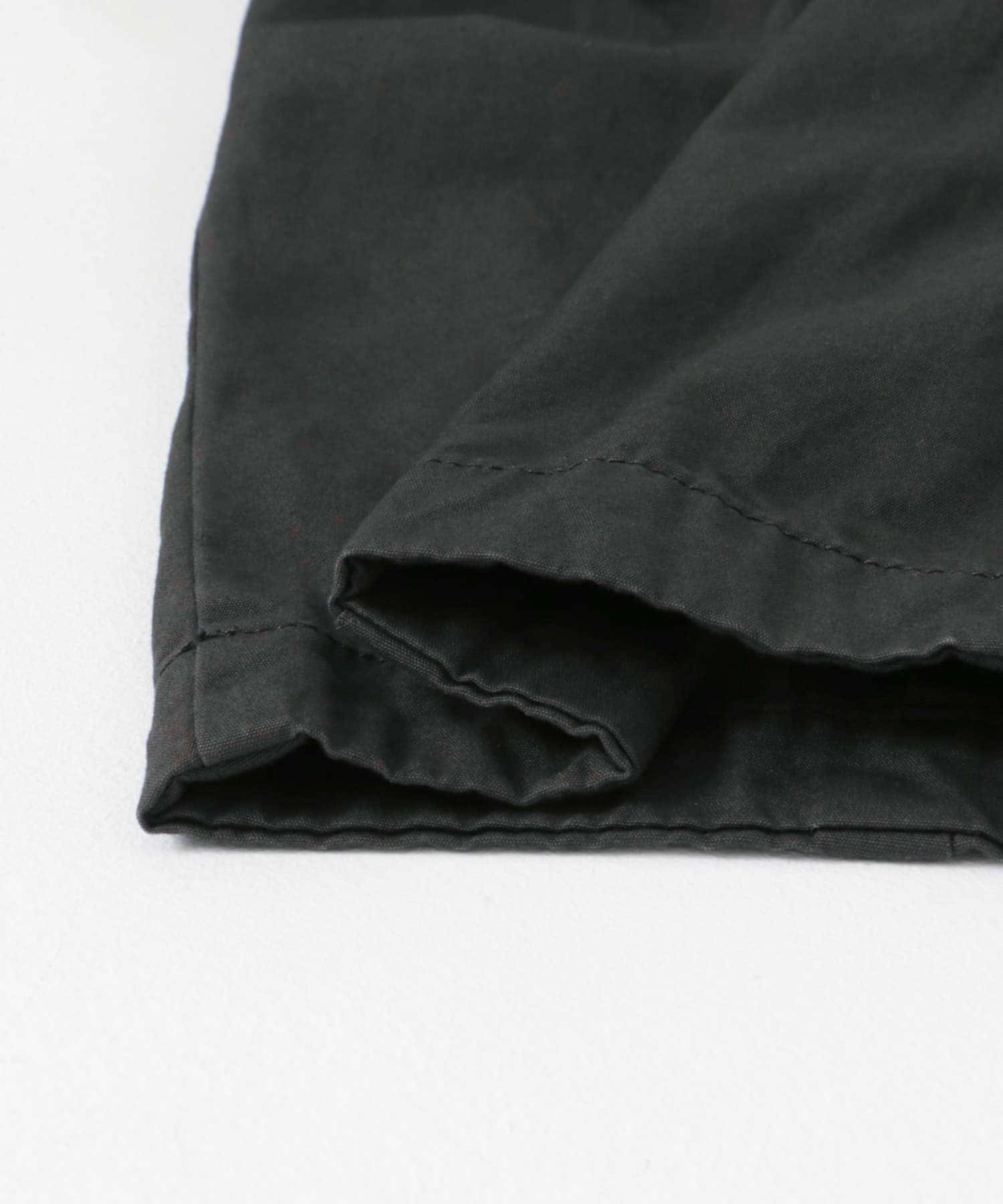 コットンクロップドパンツ BLACK FREE