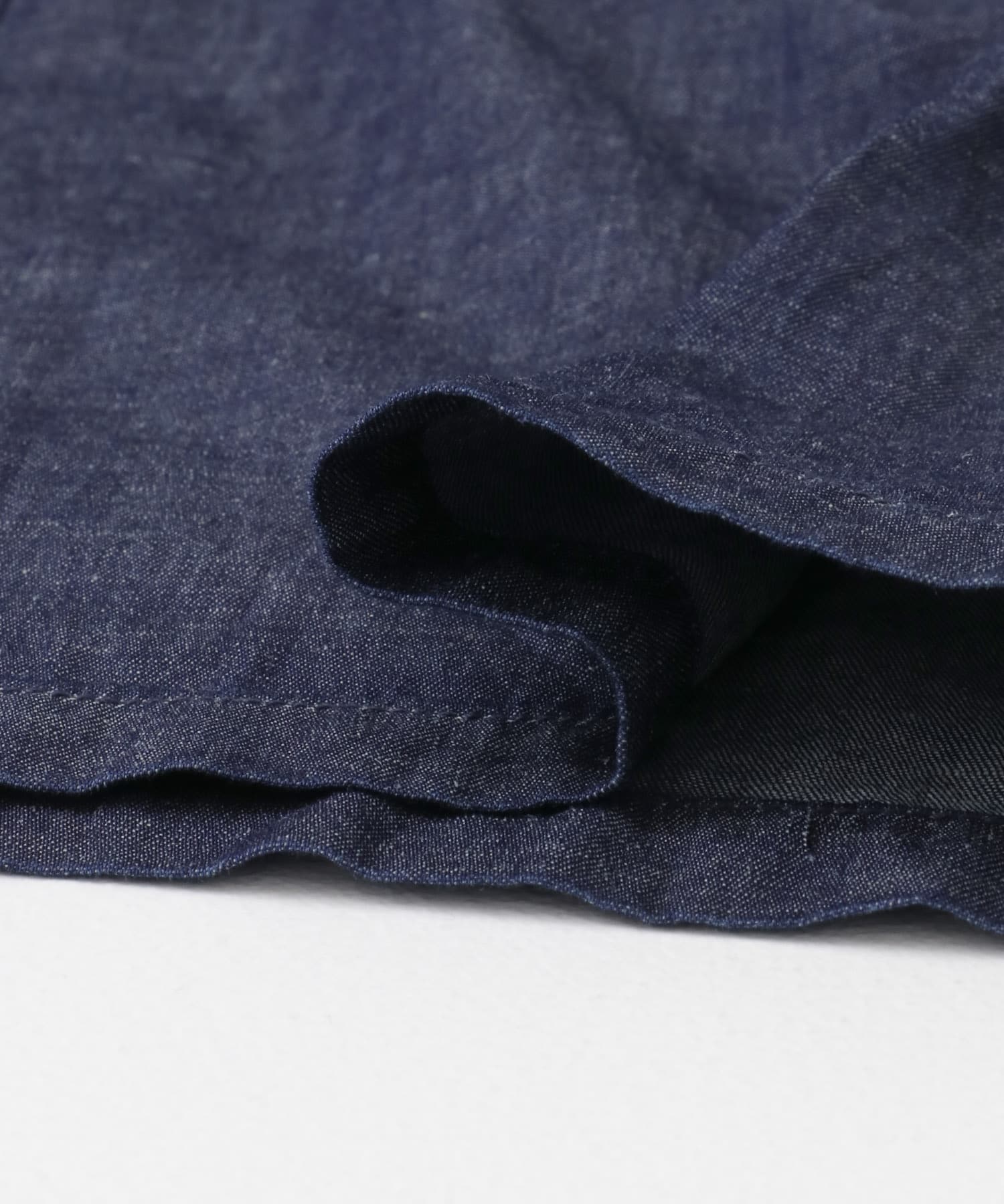 コットンリネンデニムオールインワン INDIGO FREE