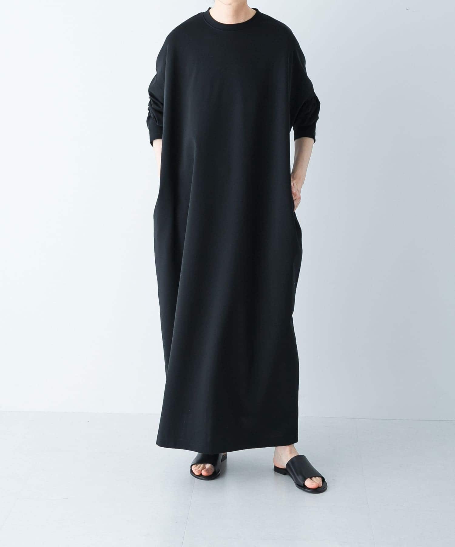 『2サイズ展開』コットンポンチワイドワンピース