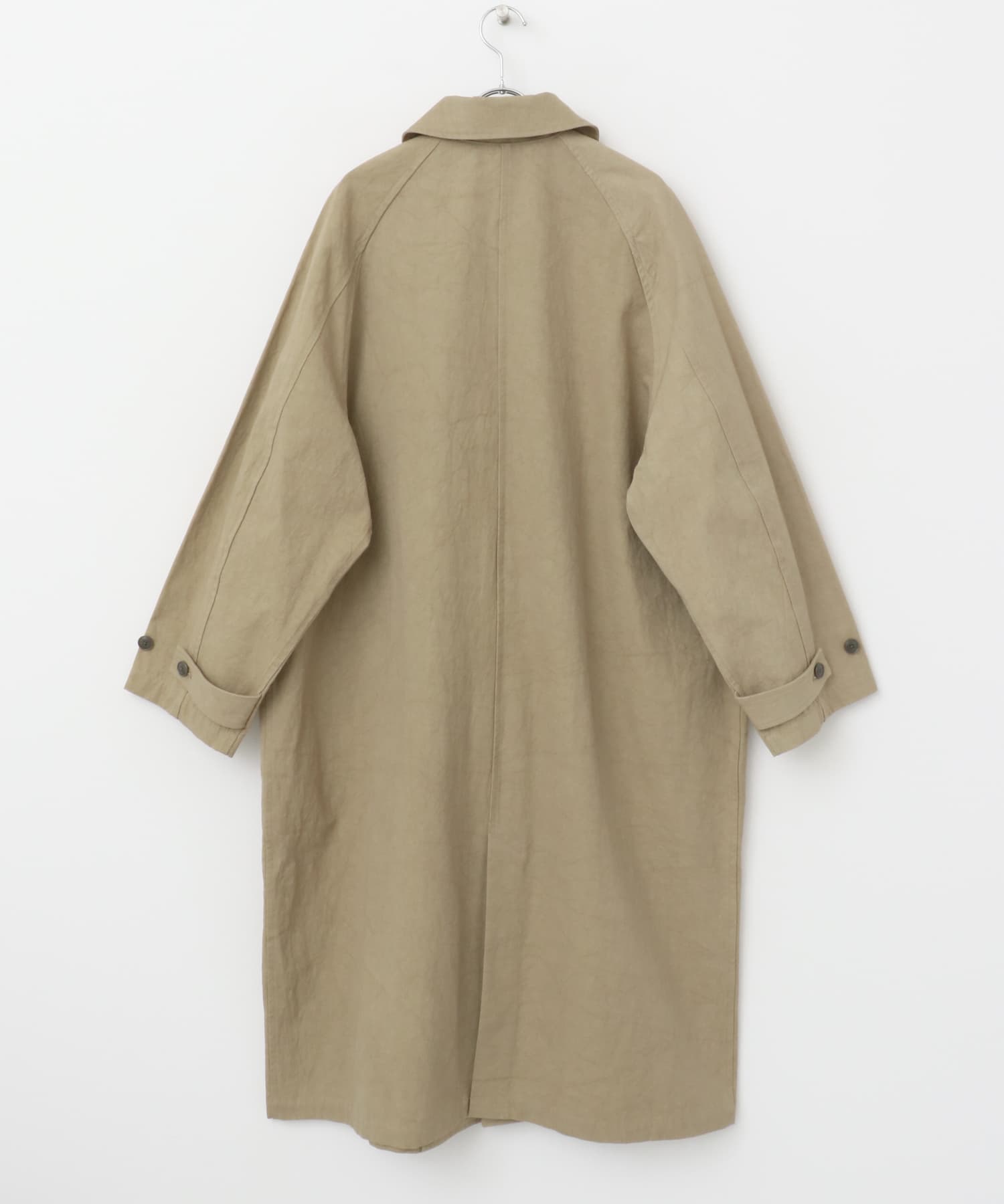 コットンステンカラーコート BEIGE 1