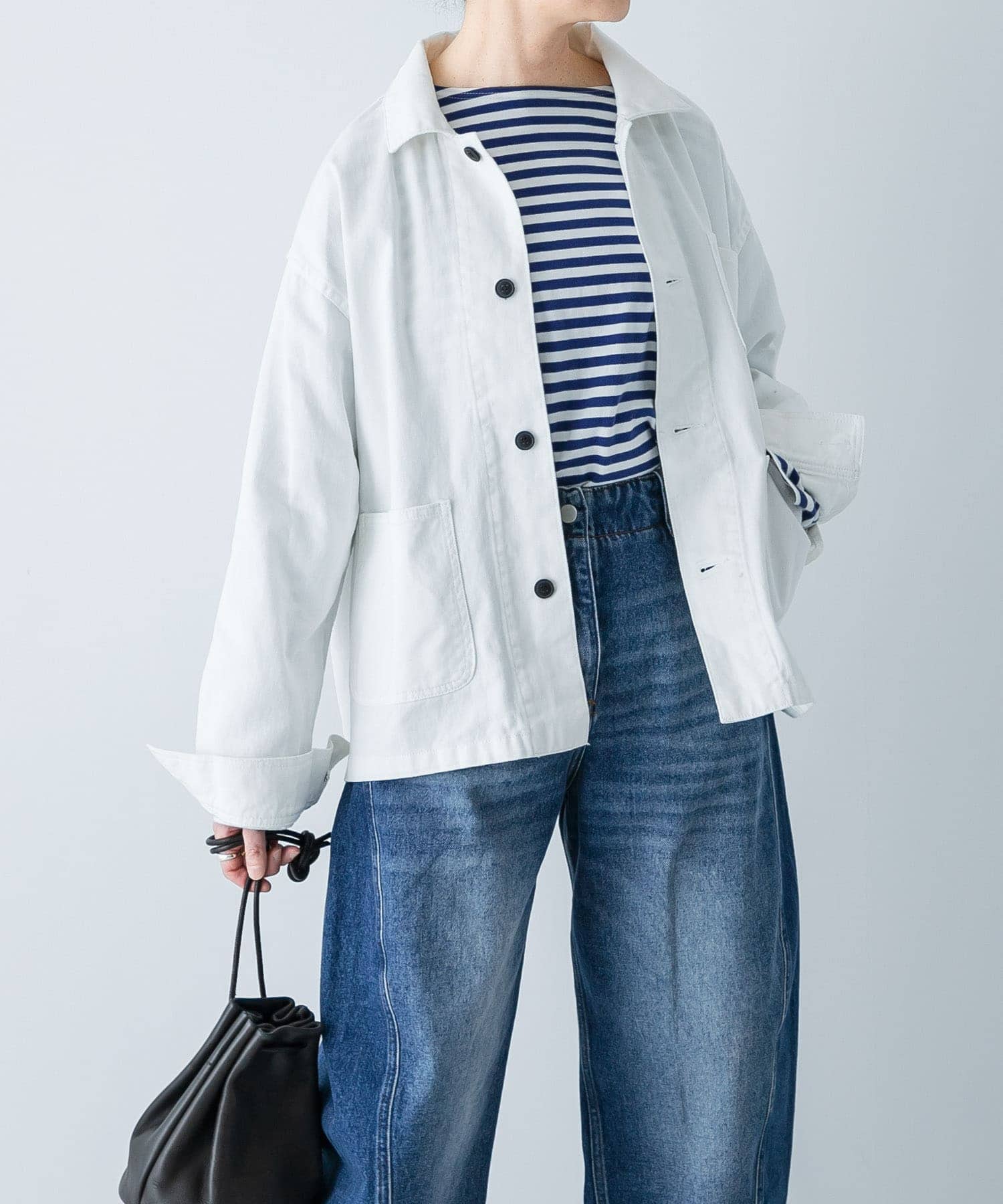 『ユニセックス』デニムカバーオール