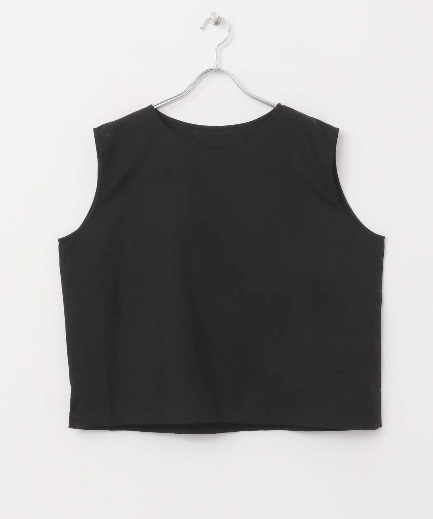 コットンレースポンチョプルオーバー BLACK FREE