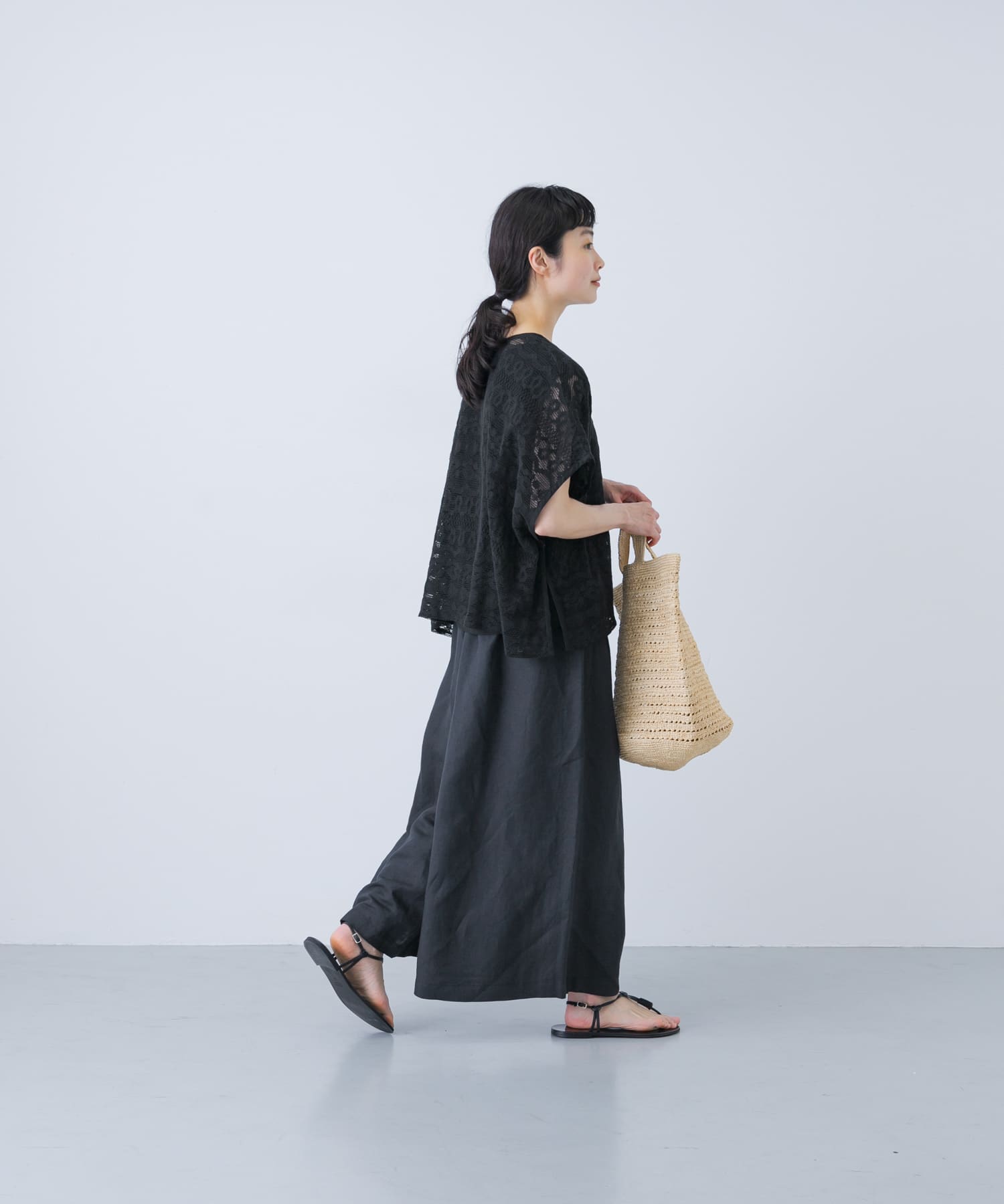 身長：162cm サイズ：FREE