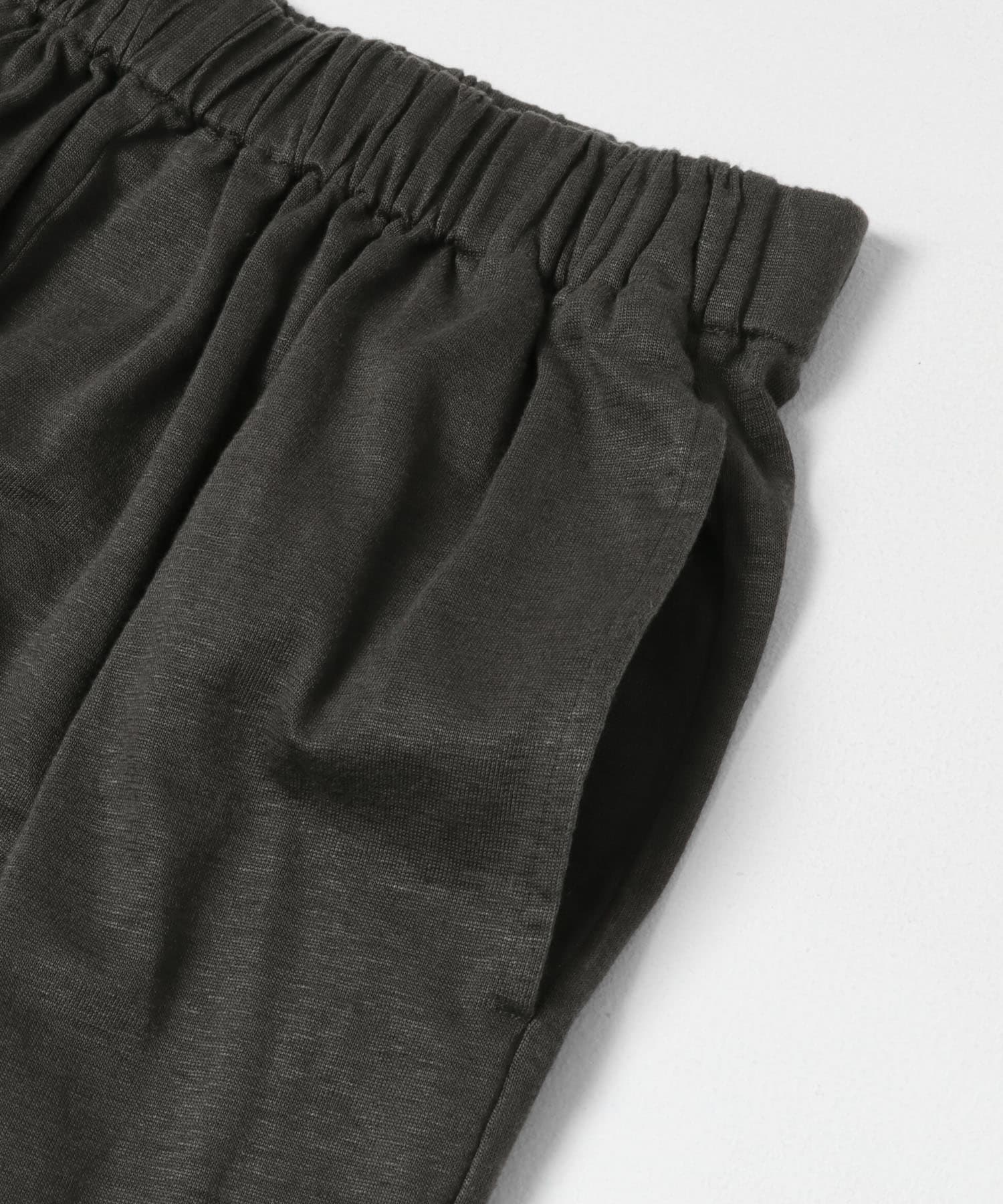 リネンカットイージーパンツ CHARCOAL FREE
