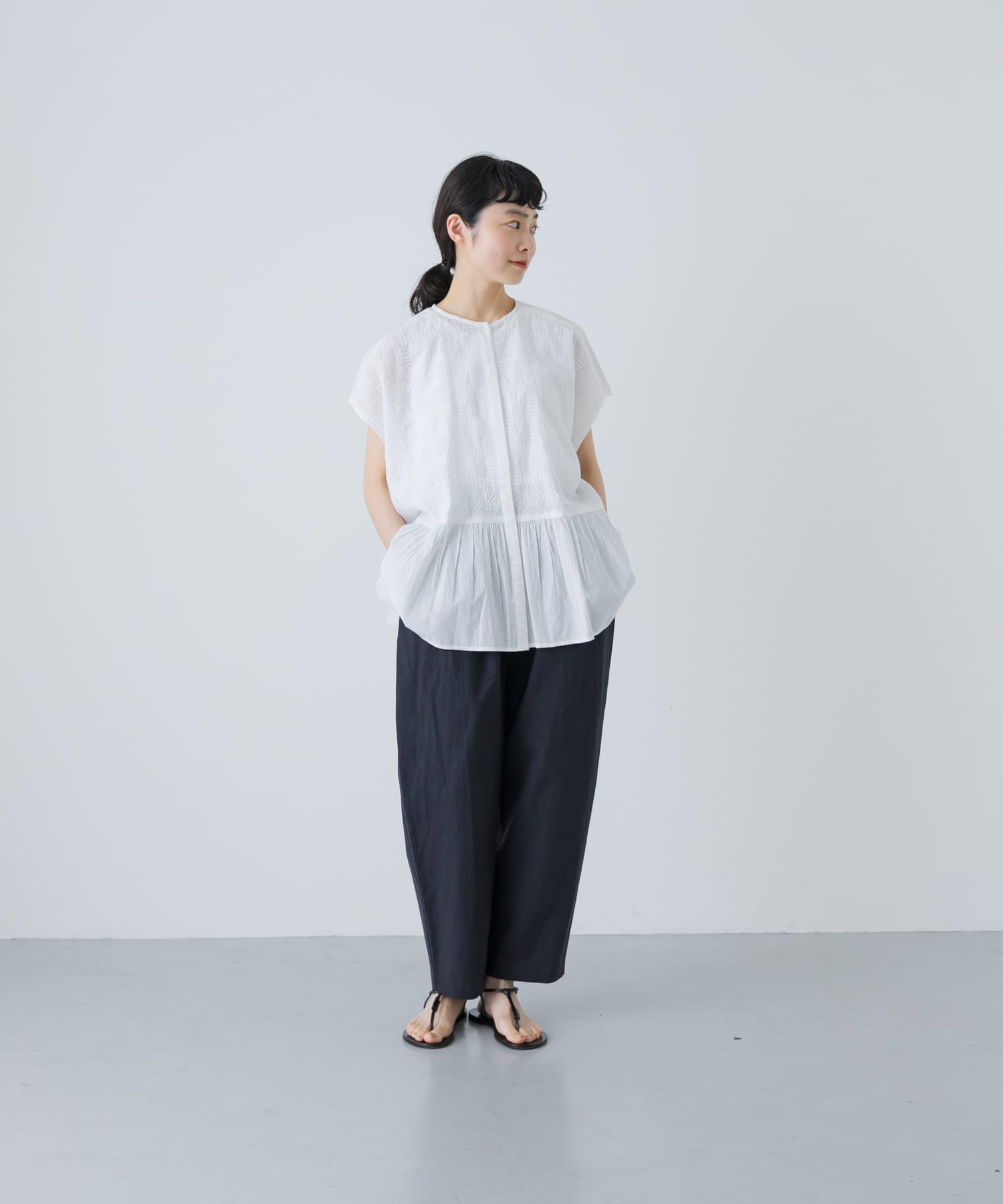 身長：162cm サイズ：FREE