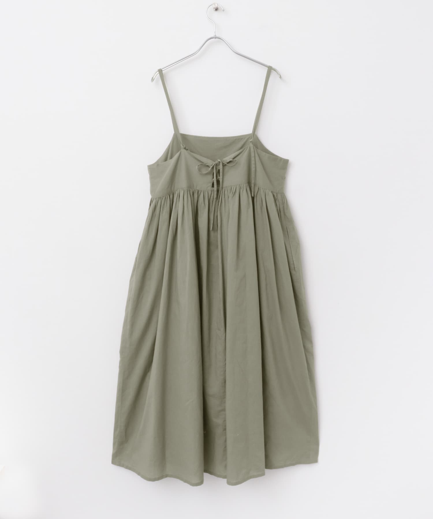 ピンタックキャミワンピース SAGE FREE