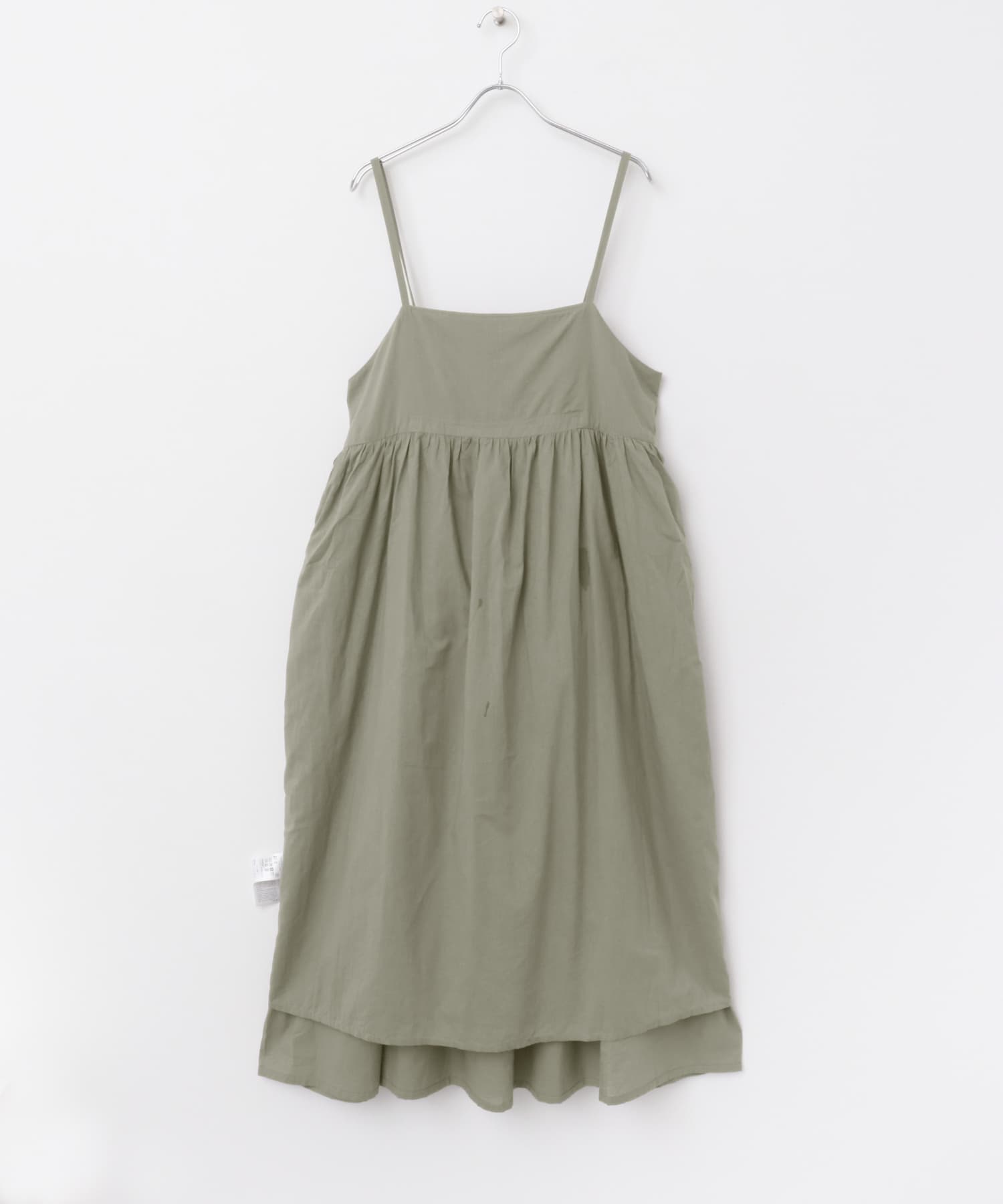 ピンタックキャミワンピース SAGE FREE