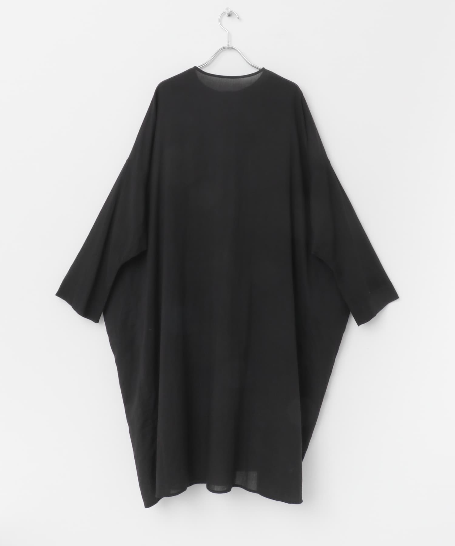 ボイルチュニックプルオーバー BLACK FREE