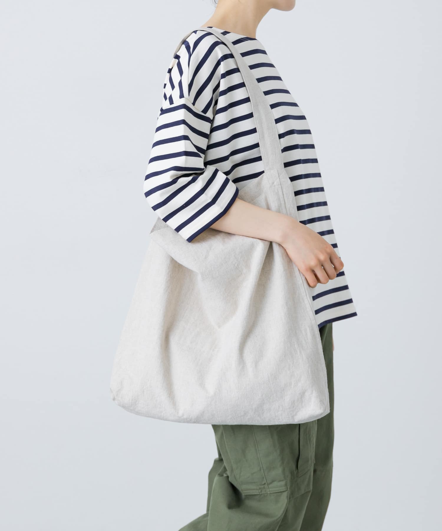 コットンリネントートバッグ NATURAL FREE