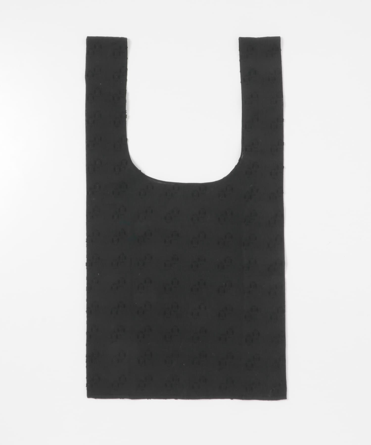 ジャガードマルシェバッグ BLACK FREE