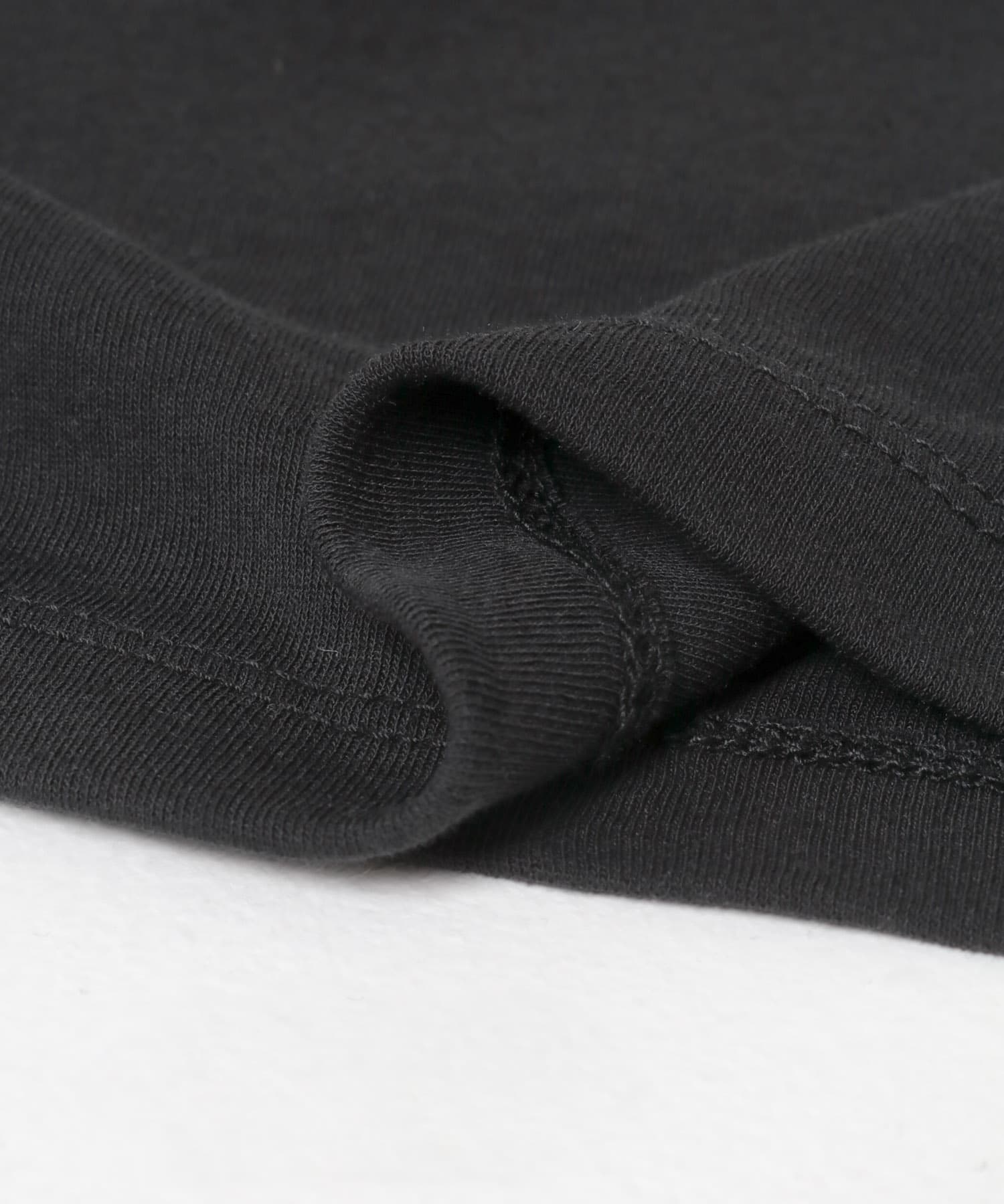 ハイツイストコットンボートカットソー BLACK FREE