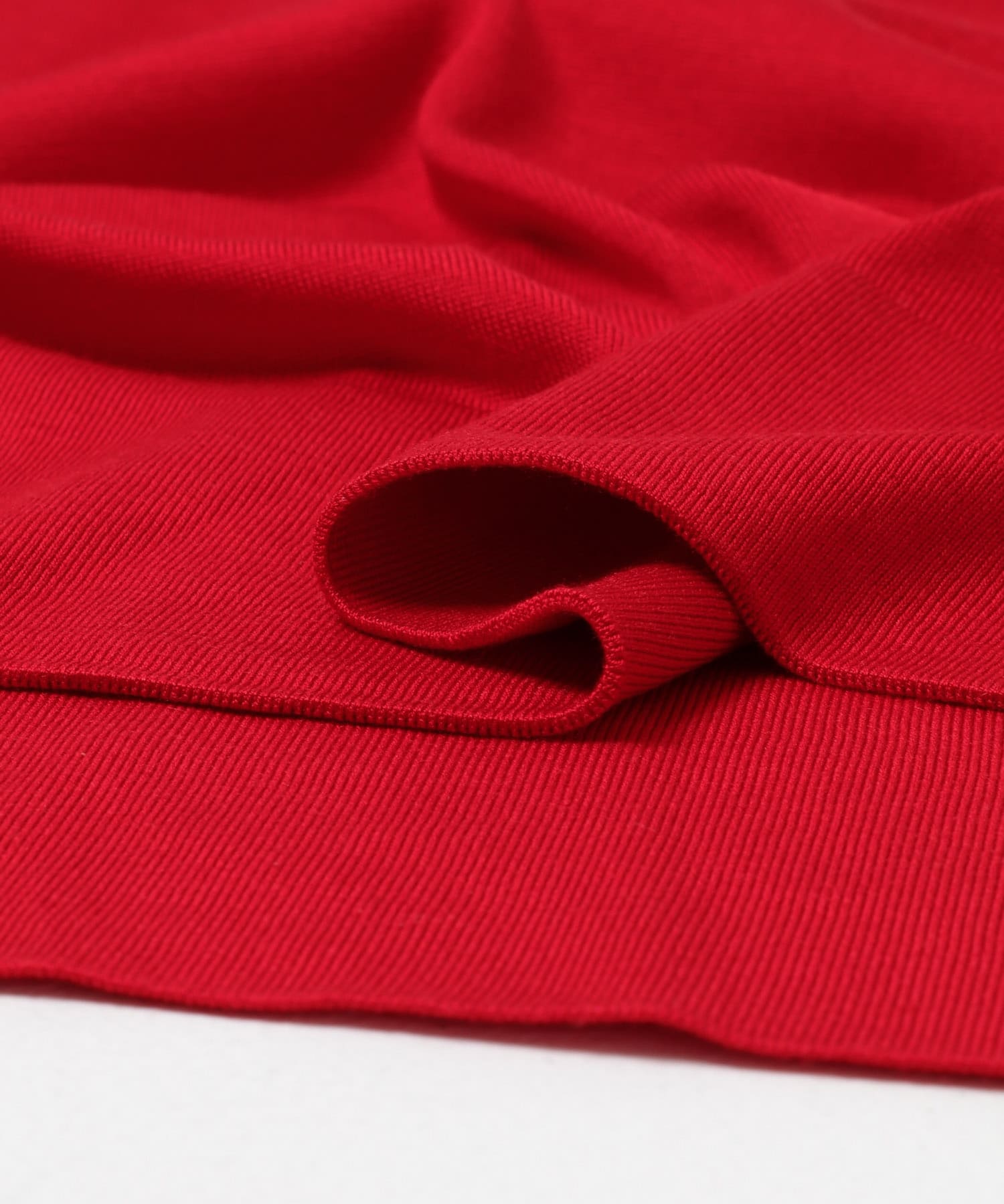 ウォッシャブルシルクワイドニット RED FREE