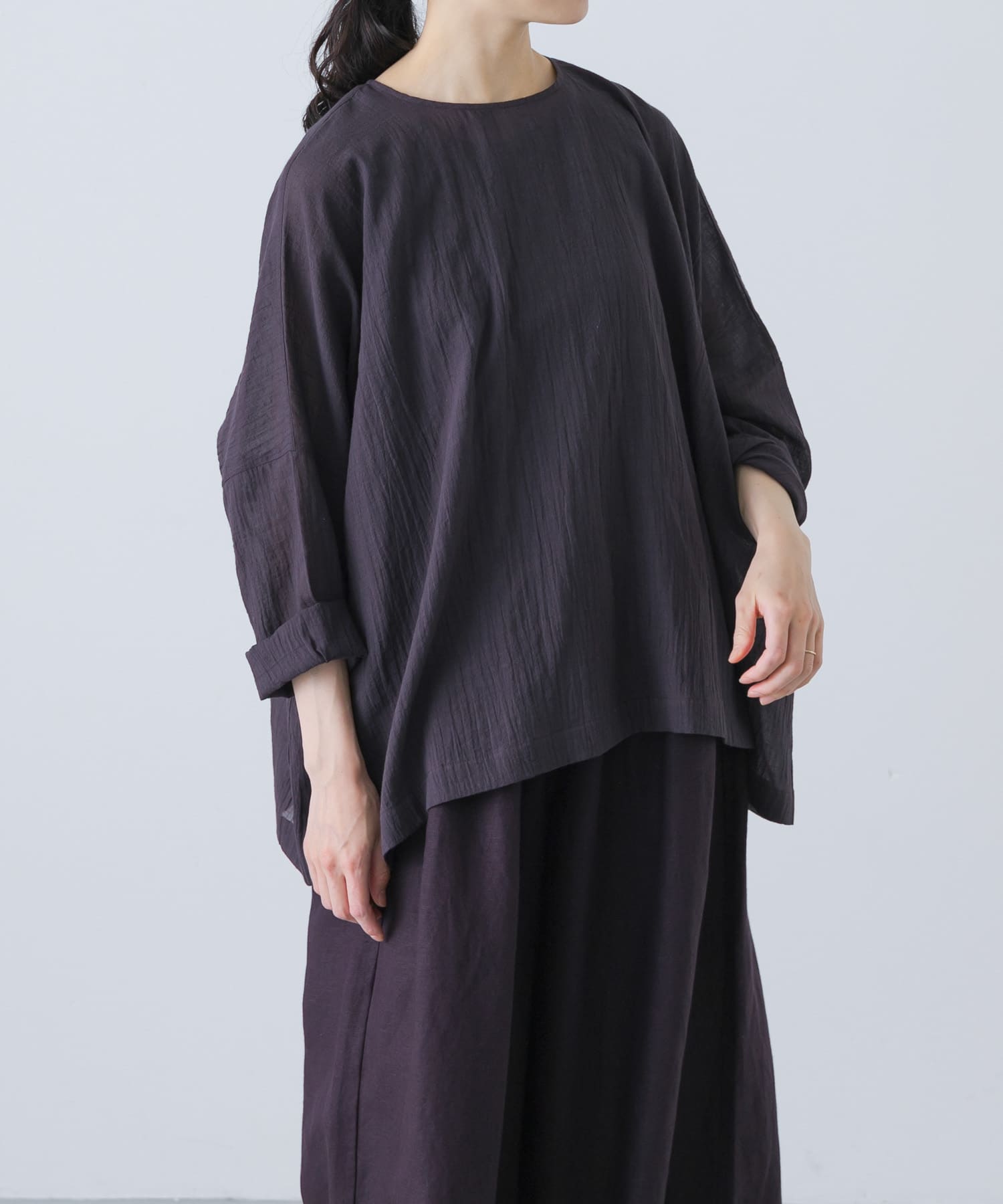 ソフトローンシアーワイドプルオーバー