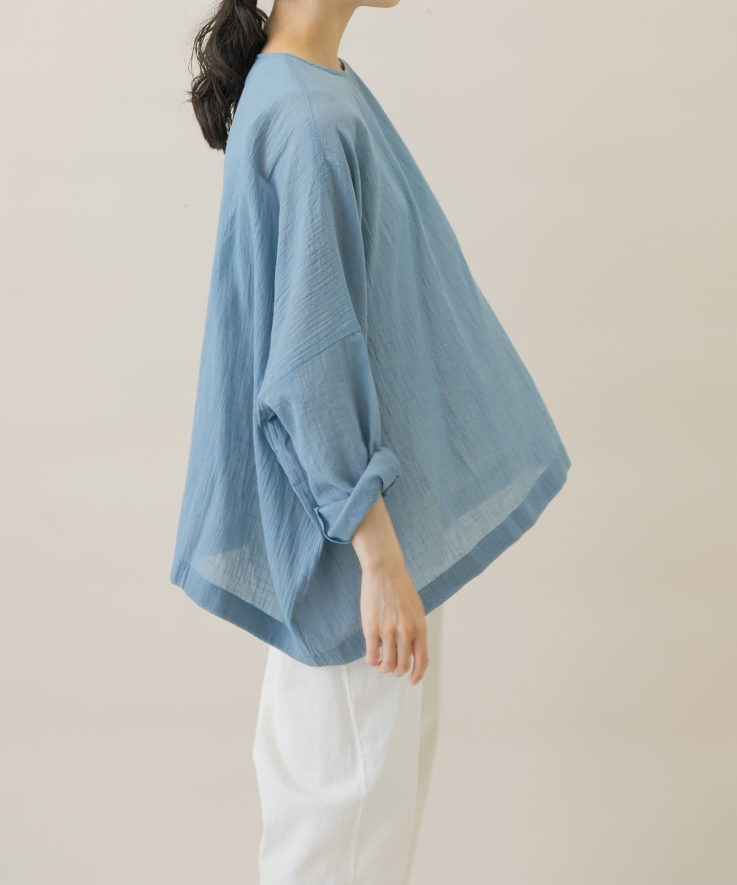 ソフトローンシアーワイドプルオーバー