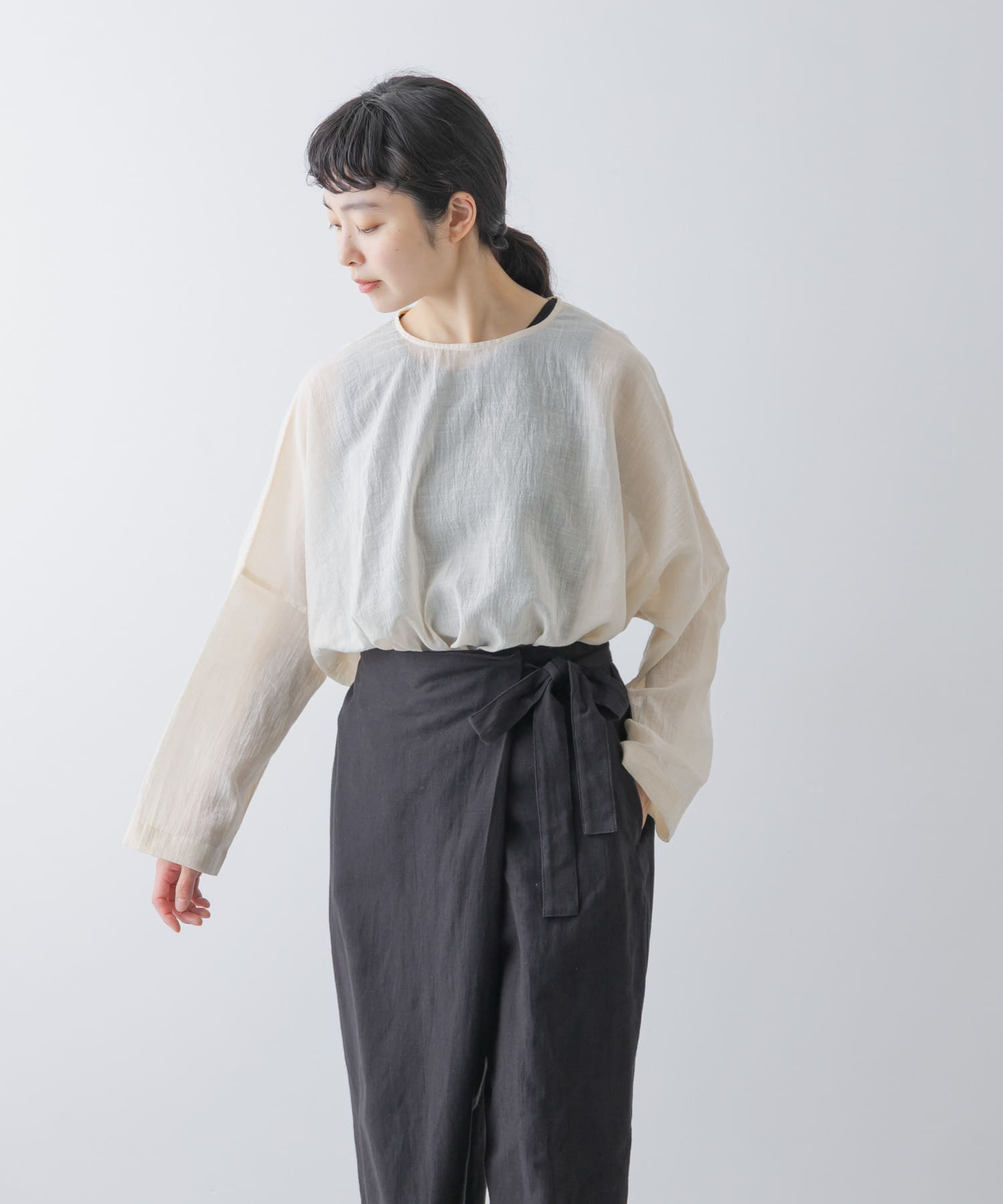 身長：162cm サイズ：FREE