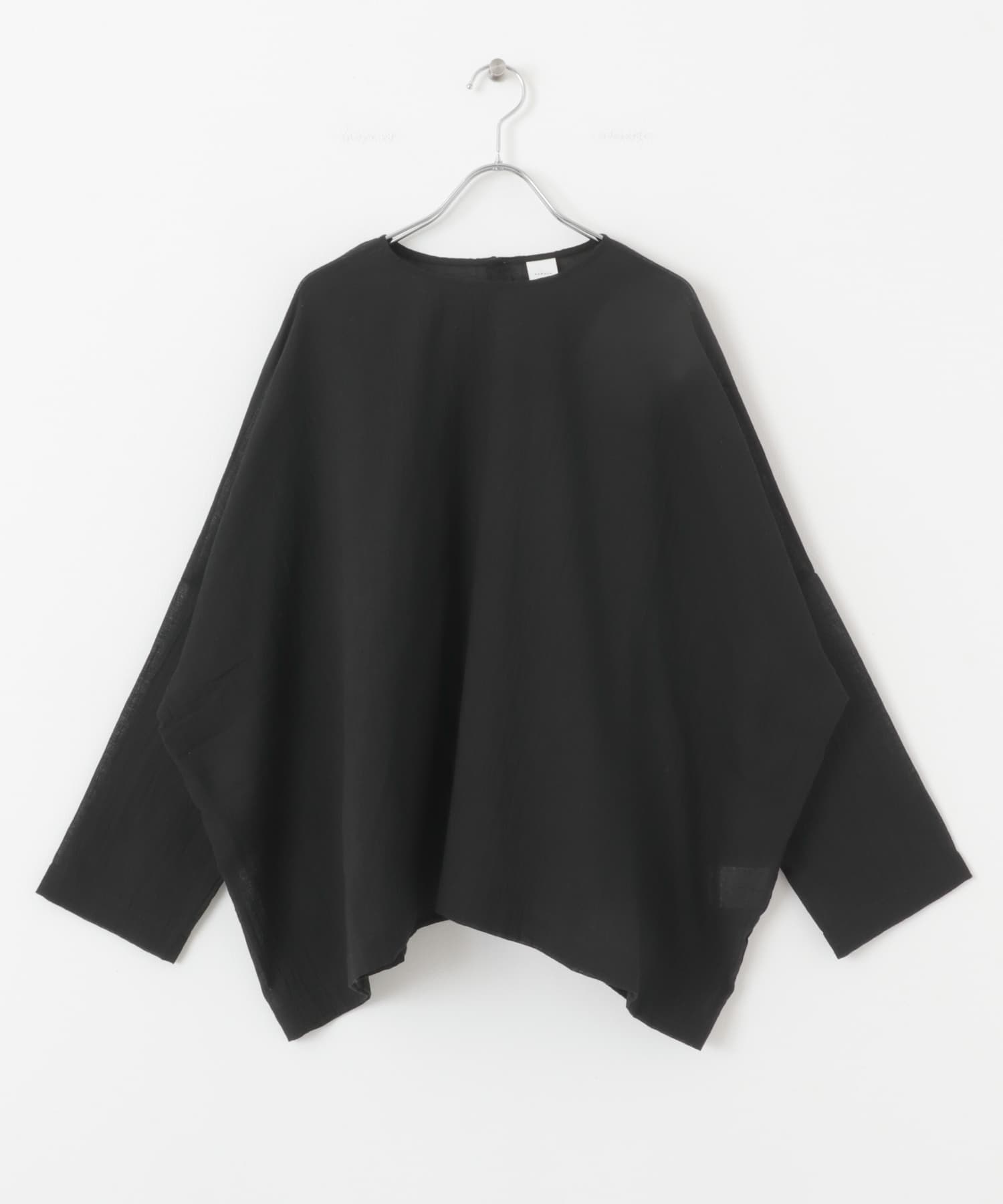 ソフトローンシアーワイドプルオーバー BLACK FREE
