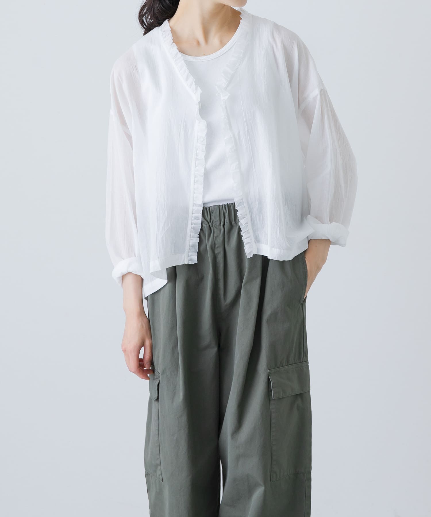 身長：162cm サイズ：FREE