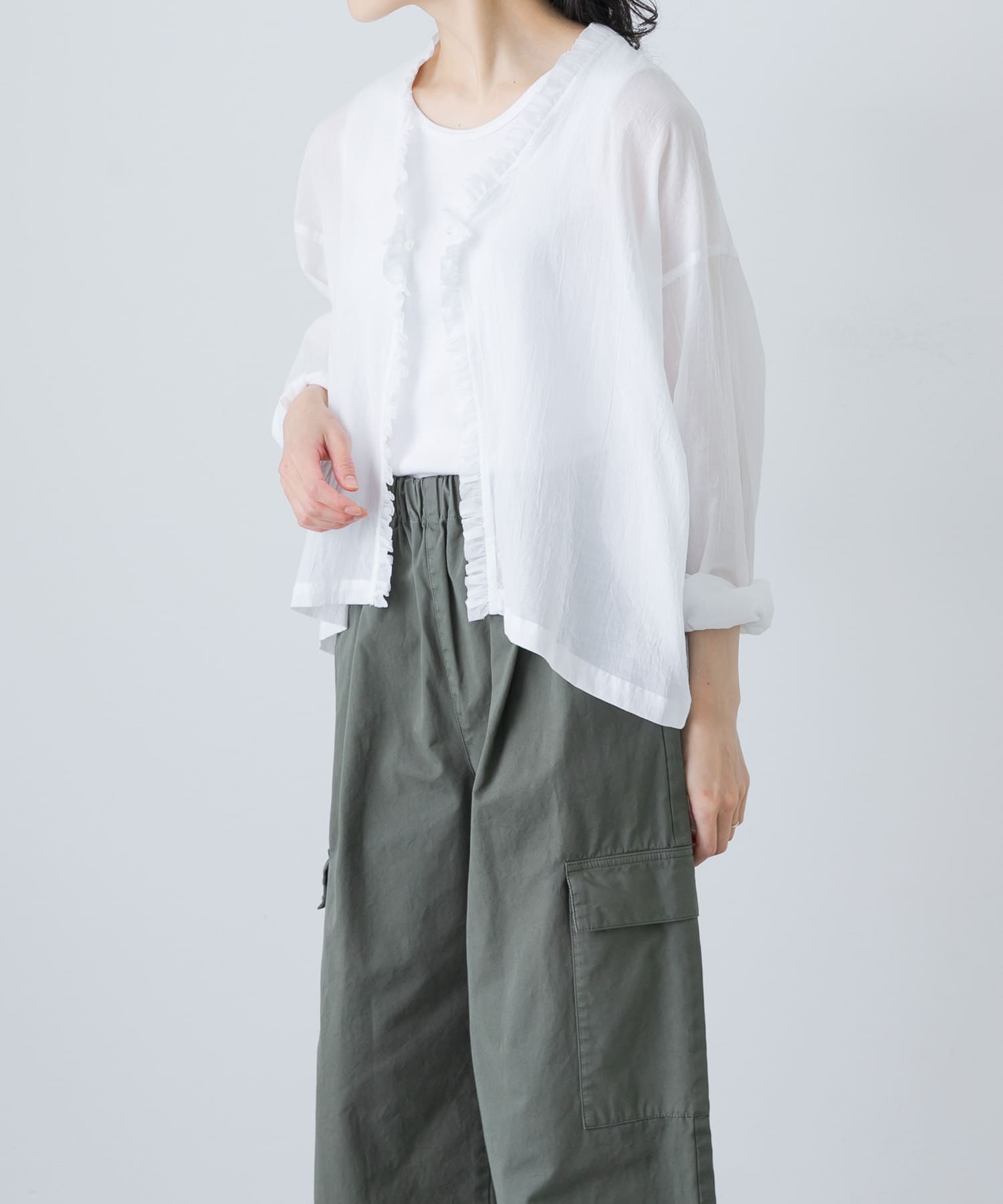 身長：162cm サイズ：FREE