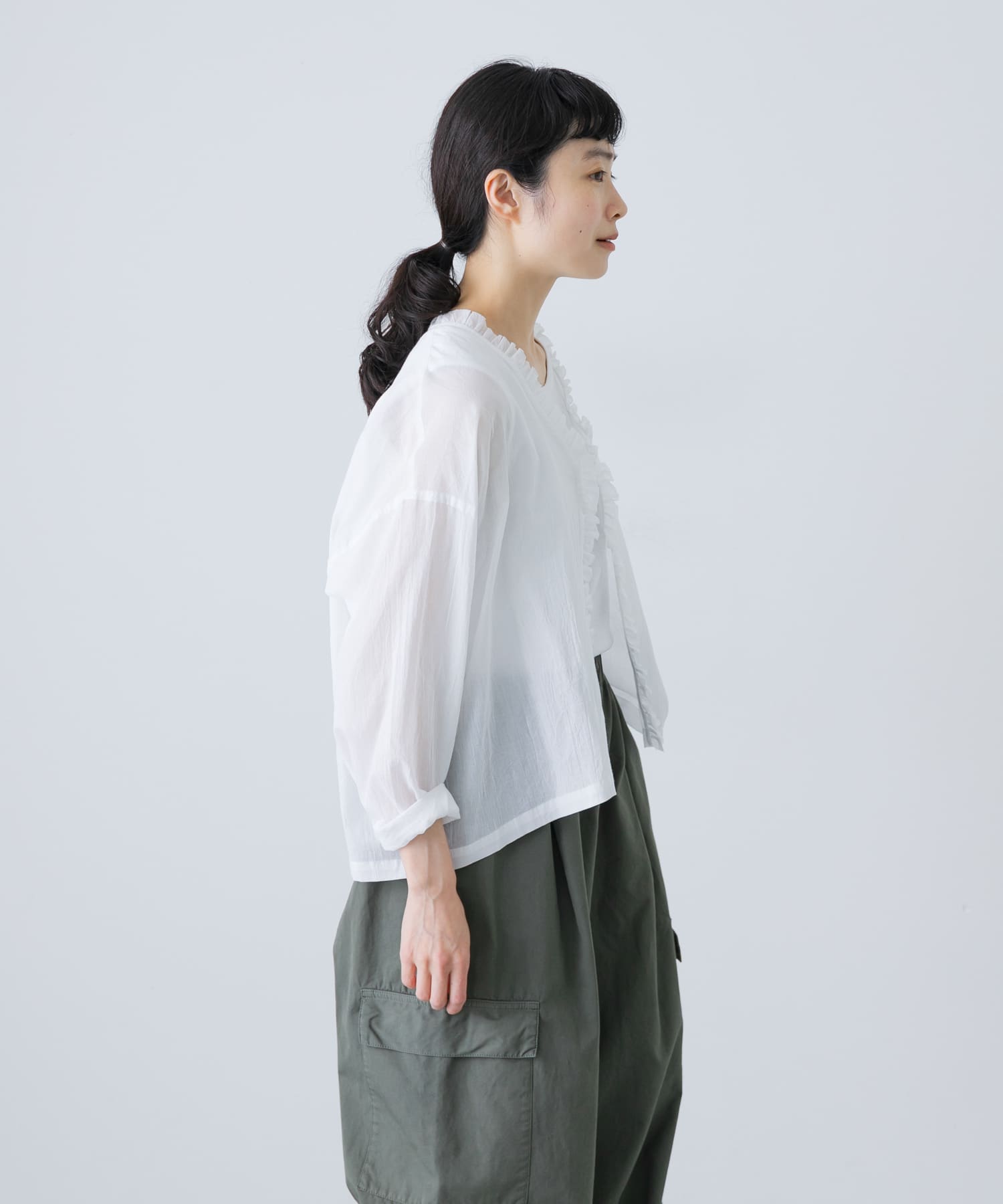 身長：162cm サイズ：FREE