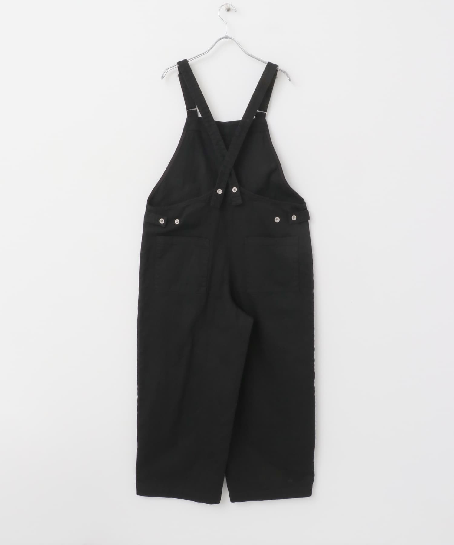バッククロスサロペット BLACK FREE