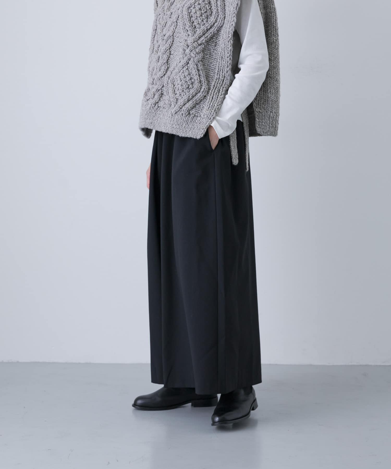 Washable wool easy pants