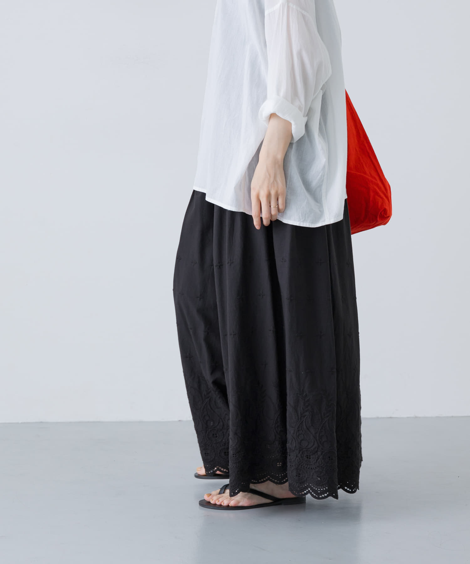 身長：162cm サイズ：FREE