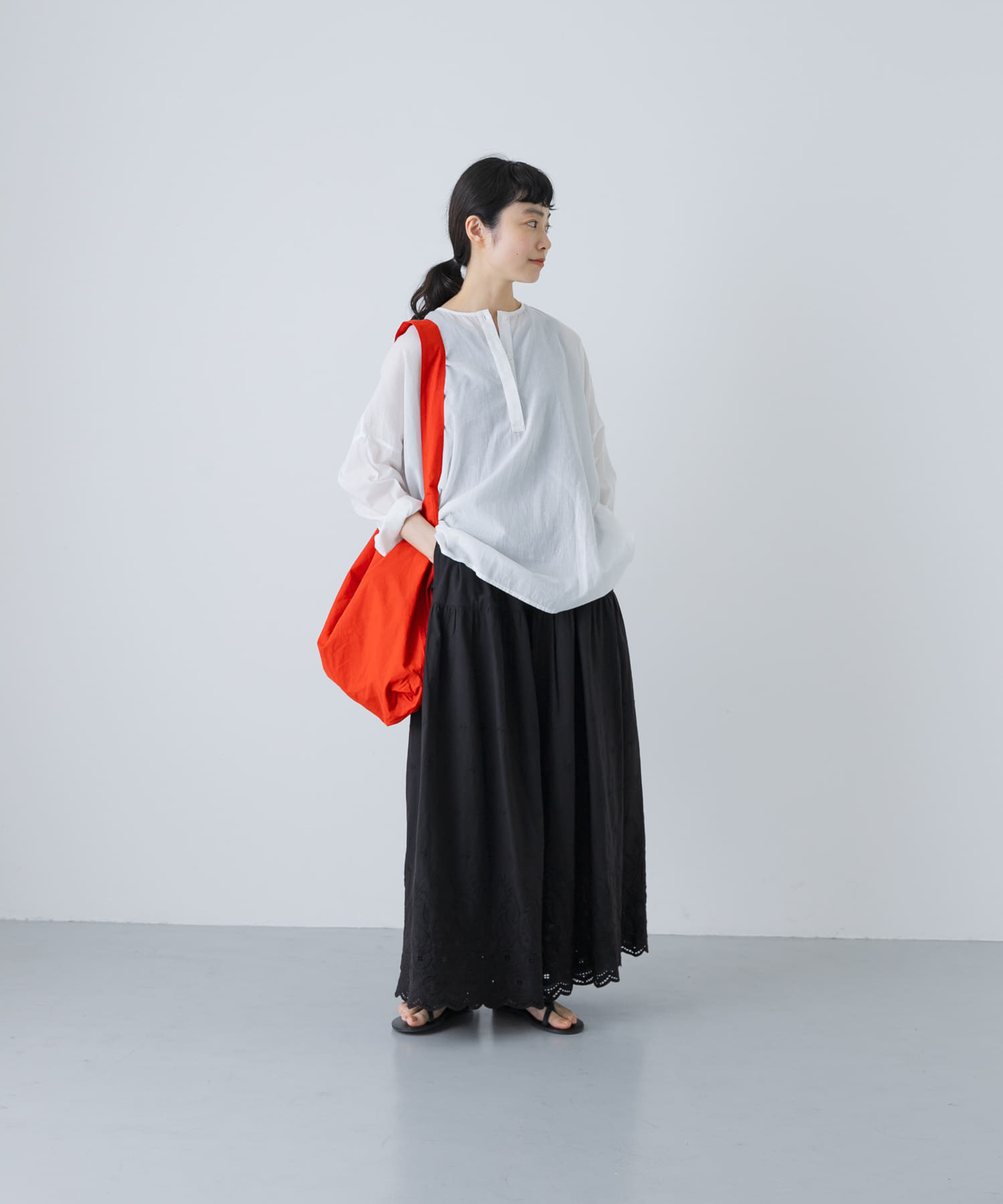 身長：162cm サイズ：FREE